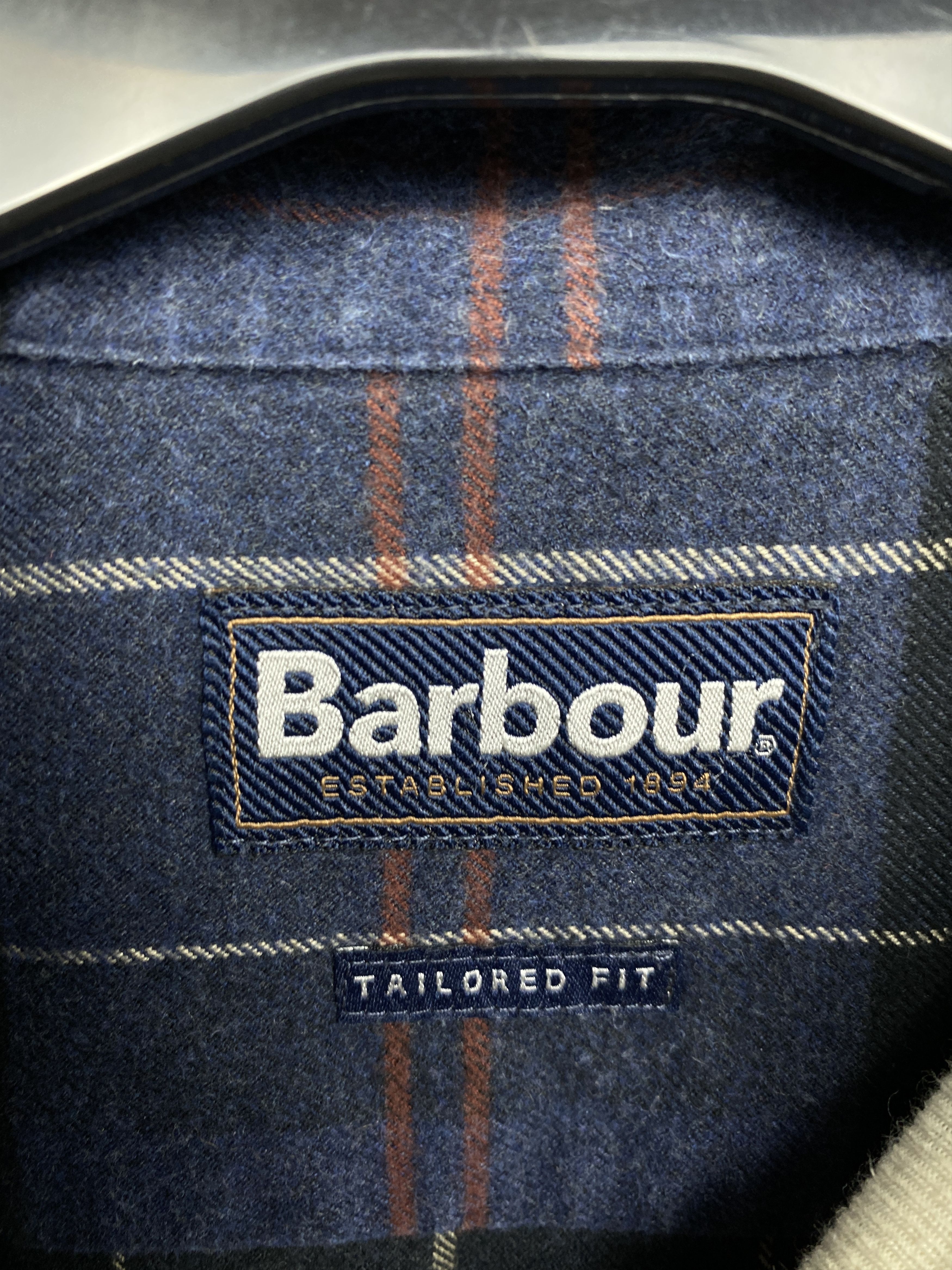 Barbour Barbour Vintage Flannel Mens Lustleigh Tartan Plaid Shirt Size US XL / EU 56 / 4 - 4 Thumbnail