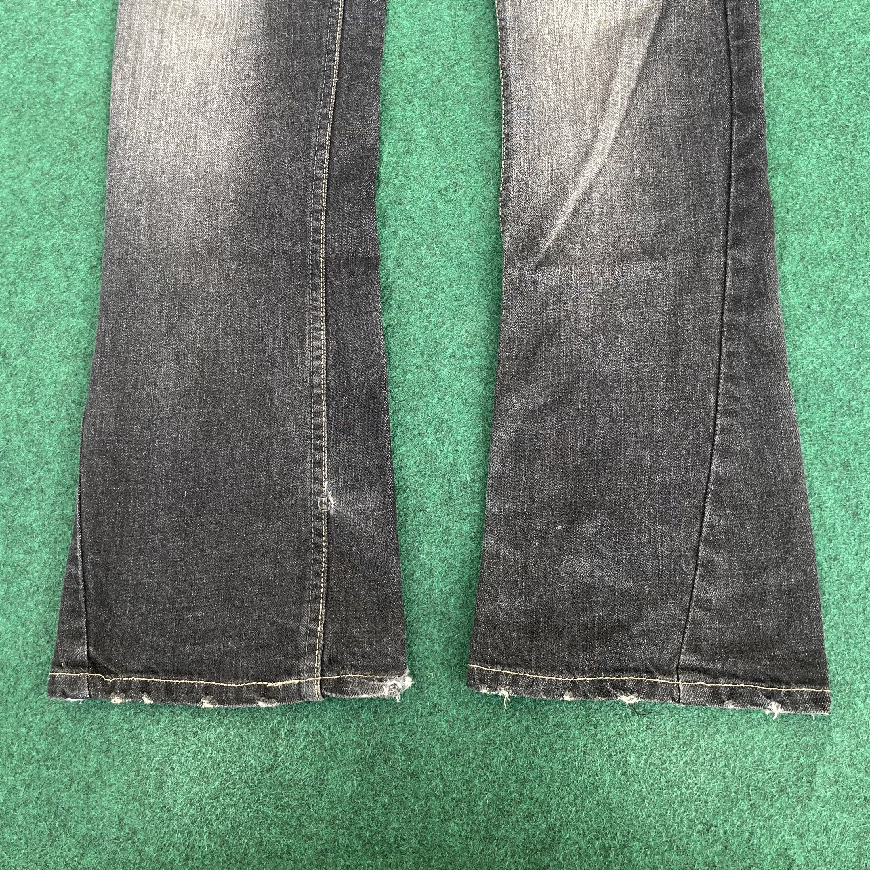 Japanese Brand 30x34 Urban Craft Trouser Flared Japanese Streetwear Jeans Size US 30 / EU 46 - 10 Thumbnail