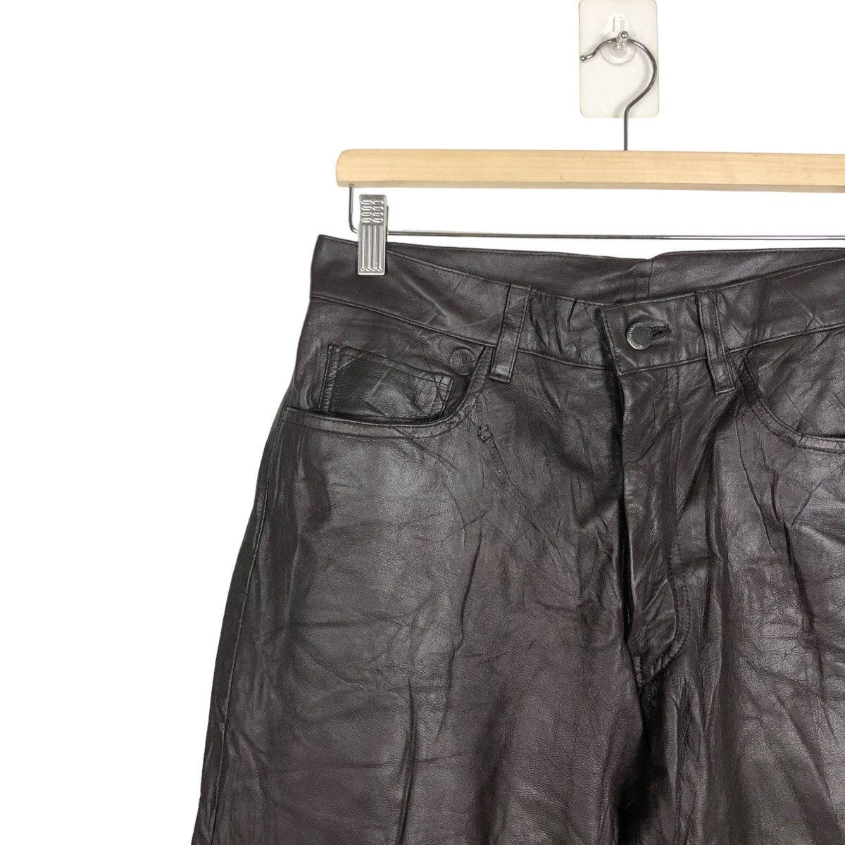 Comme Ca Ism ☄️Genuine Leather Pants Riot Riot Comme Ca Ism Japan Size US 30 / EU 46 - 6 Thumbnail