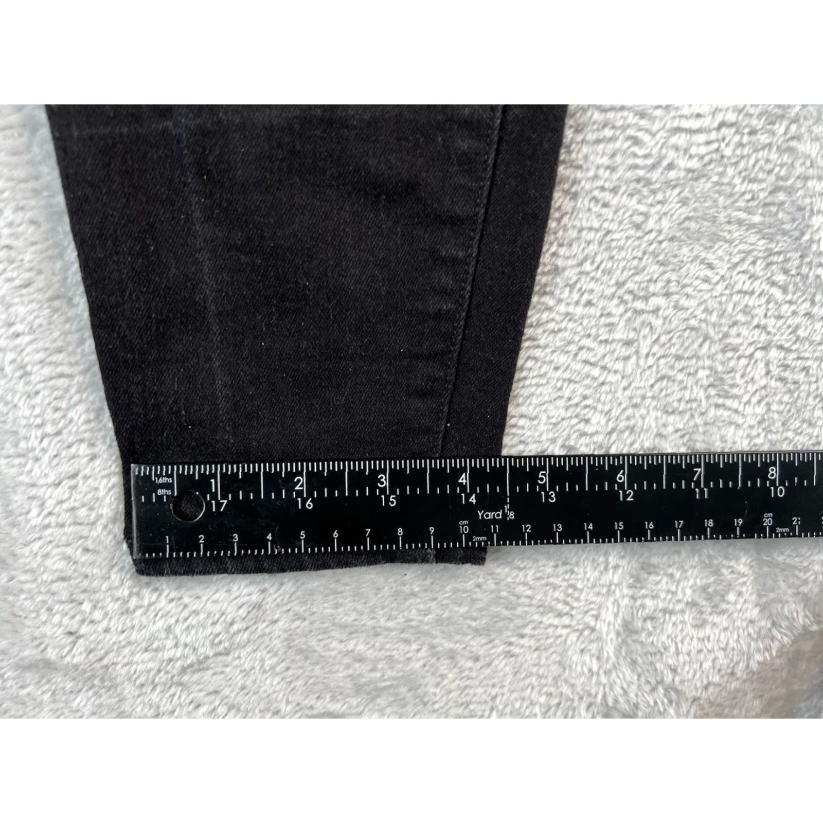 Spanx SPANX Jeggings Womens Small Petite Black Pull On Cotton Stretch Slimming Panel Size 28" / US 6 / IT 42 - 4 Thumbnail