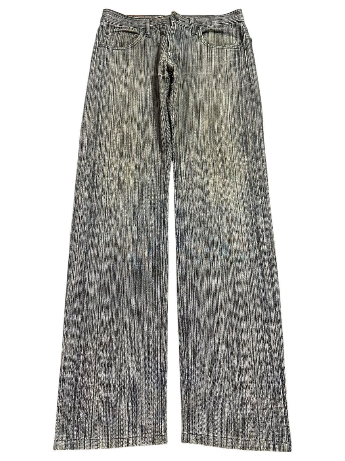 Other Vintage Japanese Brand Mud Wash Style Denim Jeans Size US 31 - 1 Thumbnail