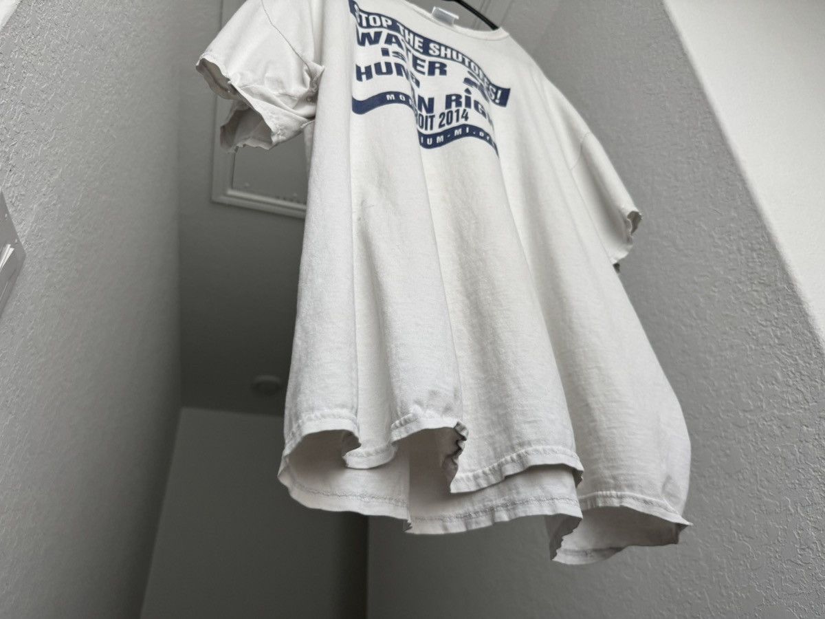 Vintage detroit thrashed human rights stop ERD distressed oversized Size US XXL / EU 58 / 5 - 6 Thumbnail