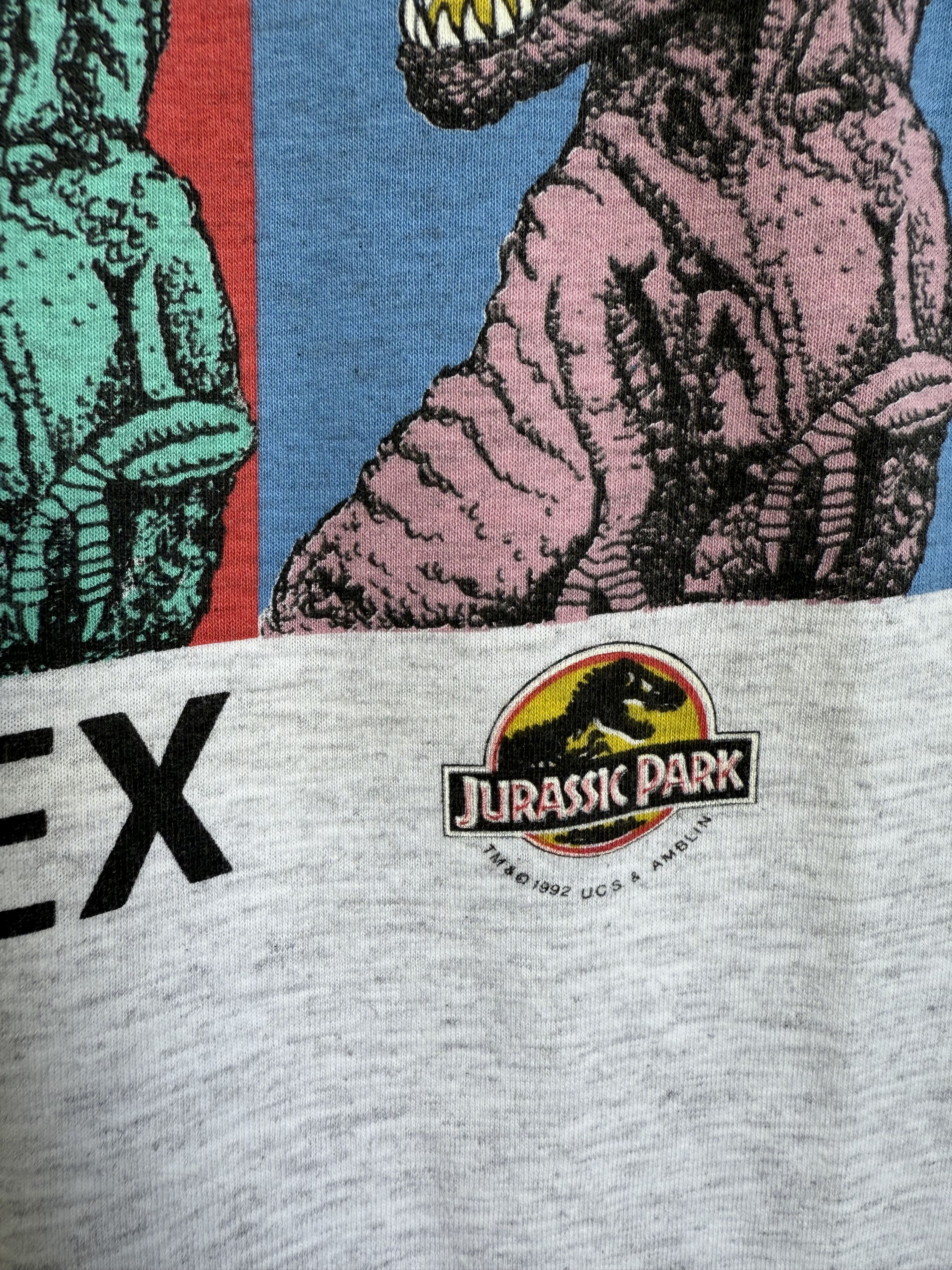 Cartoon Network Vintage 1992 Jurassic Park t-Rex movie t-shirt Size US XS / EU 42 / 0 - 2 Thumbnail