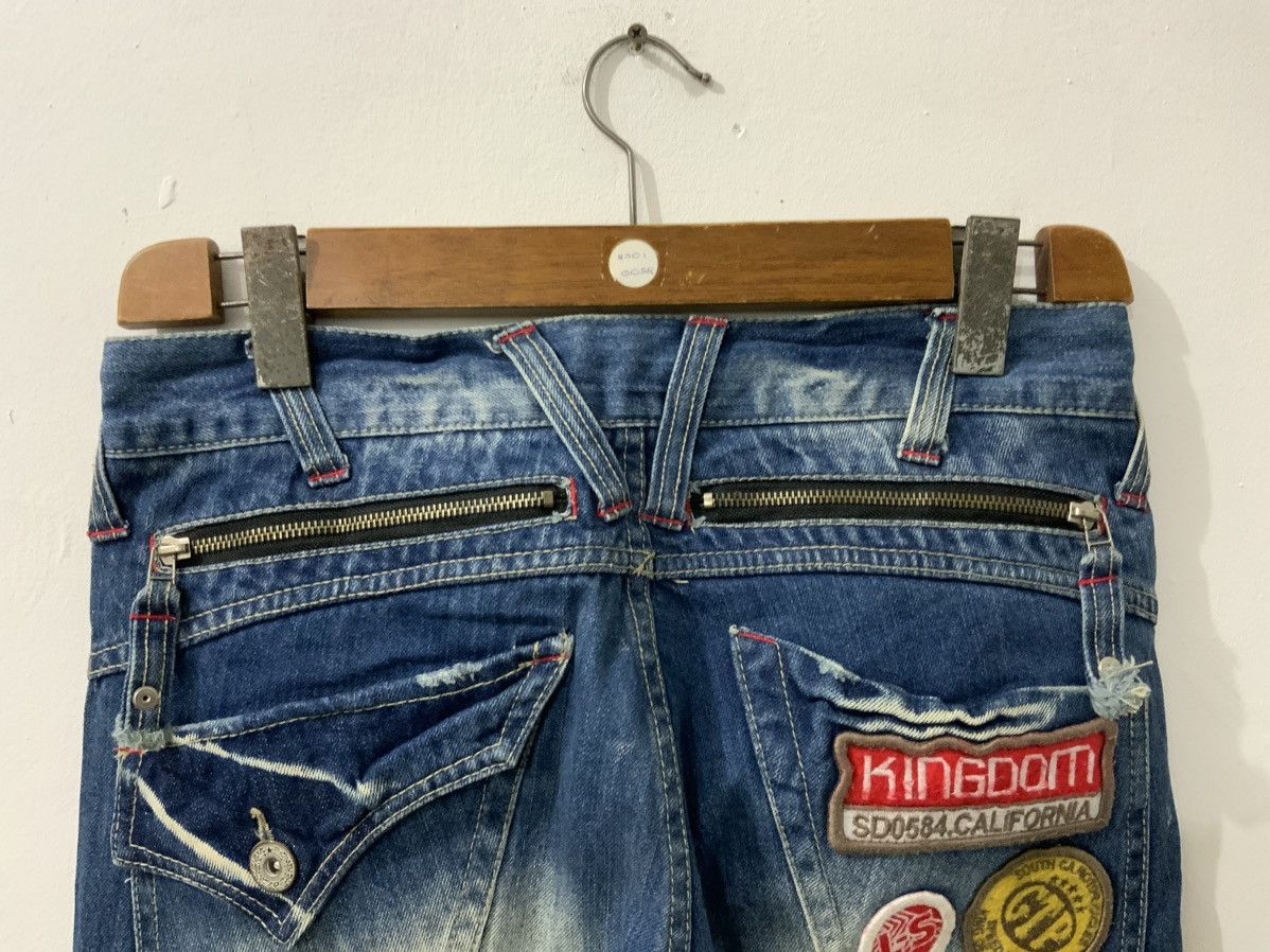 If Six Was Nine Lucky Store Patches Avant Garde Jeans Size US 30 / EU 46 - 14 Thumbnail