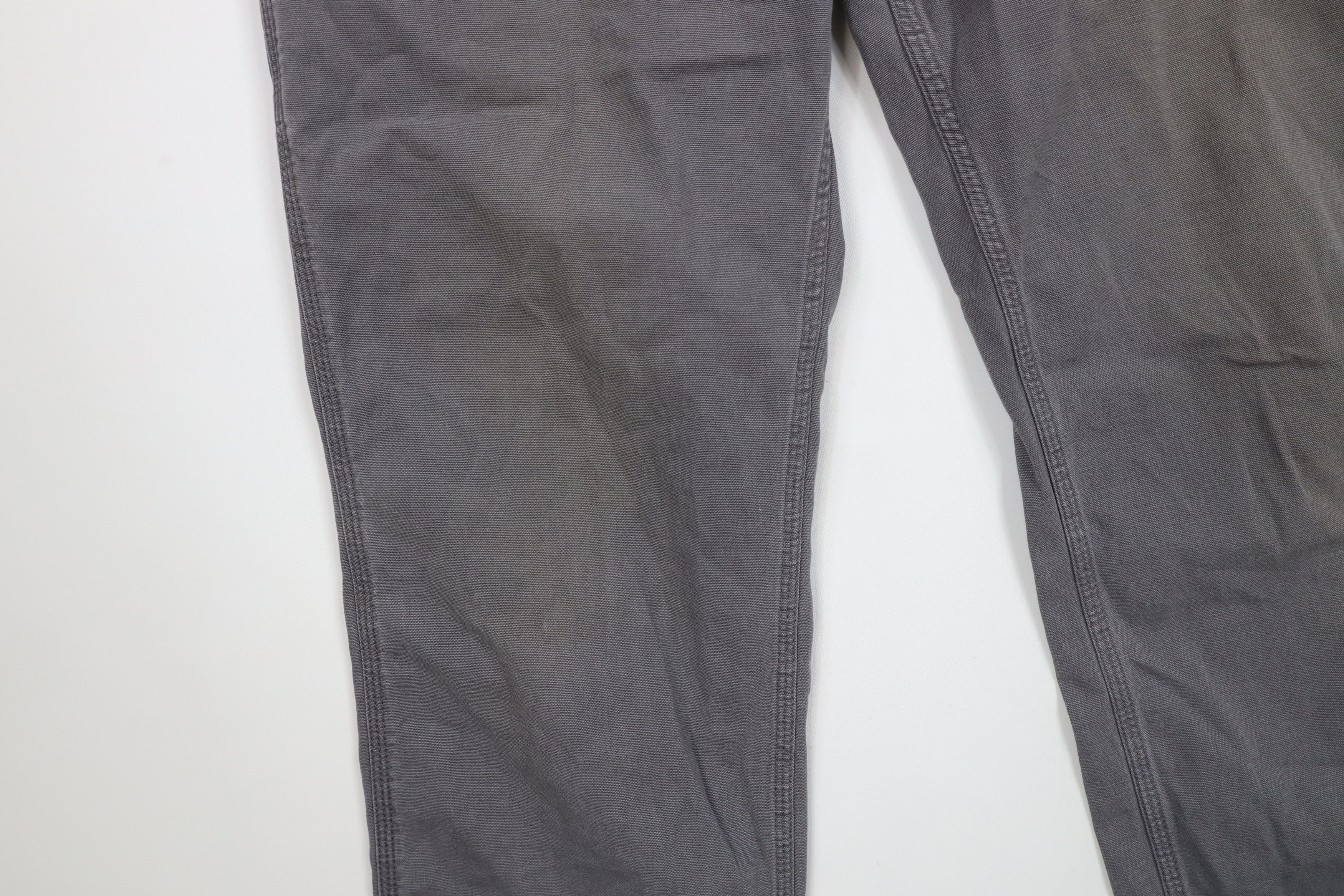 Carhartt × Vintage Vintage Y2K Carhartt Fit Wide Leg Dungaree Pants Gray Size US 38 / EU 54 - 6 Thumbnail