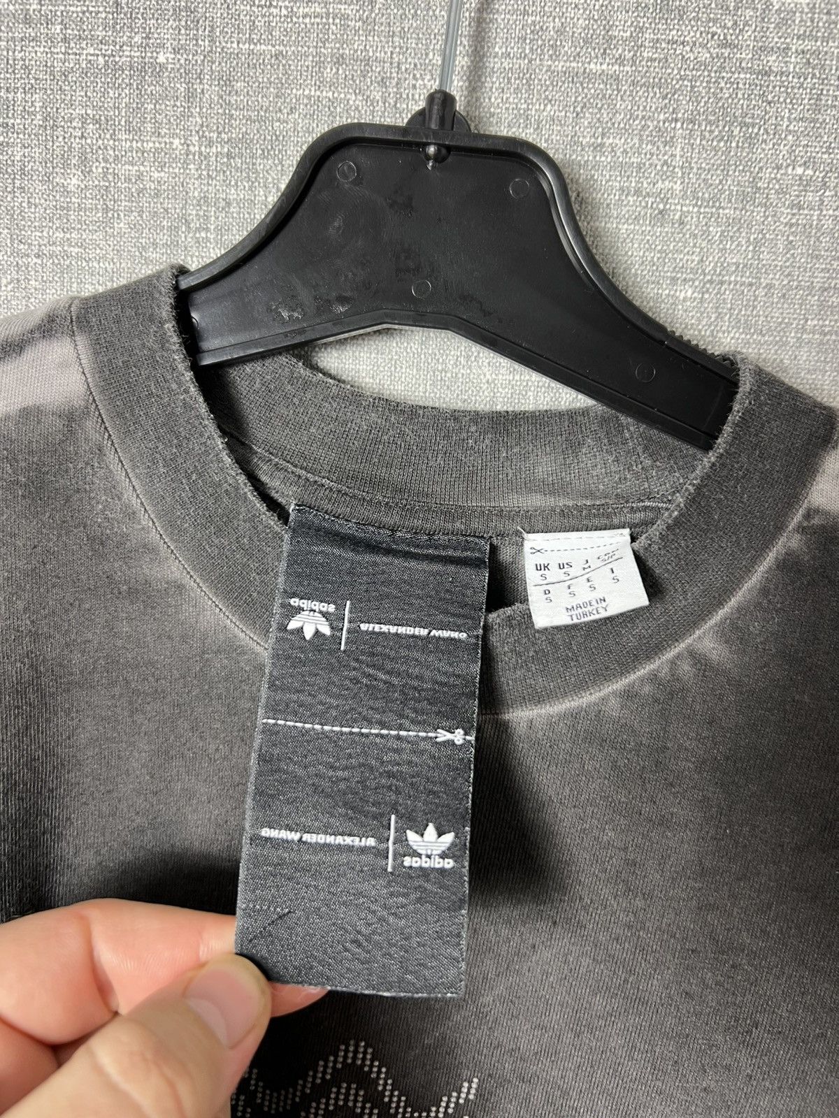 Adidas × Alexander Wang Alexander Wang Adidas Alt Dimension Washed Gray Long Sleeve Size US S / EU 44-46 / 1 - 12 Thumbnail