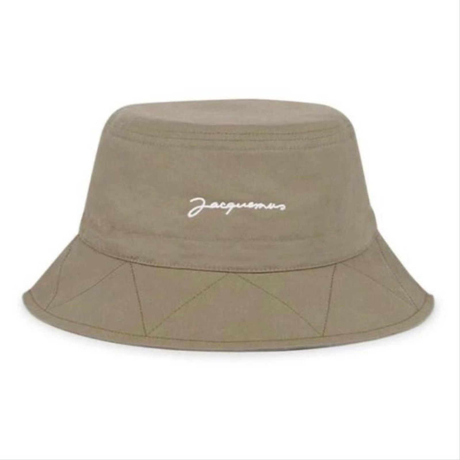 Jacquemus Le Bob Picchu logo embroidered bucket hat Size ONE SIZE - 1 Thumbnail