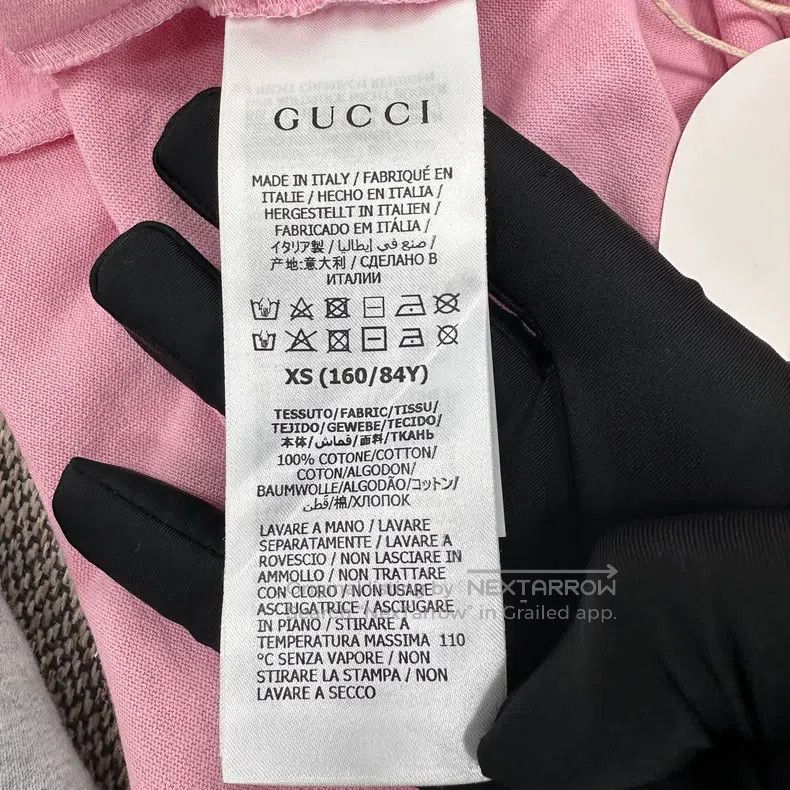 Gucci Gucci Loose round-neck printed short-sleeved off-shoulder Size XS / US 0-2 / IT 36-38 - 4 Thumbnail