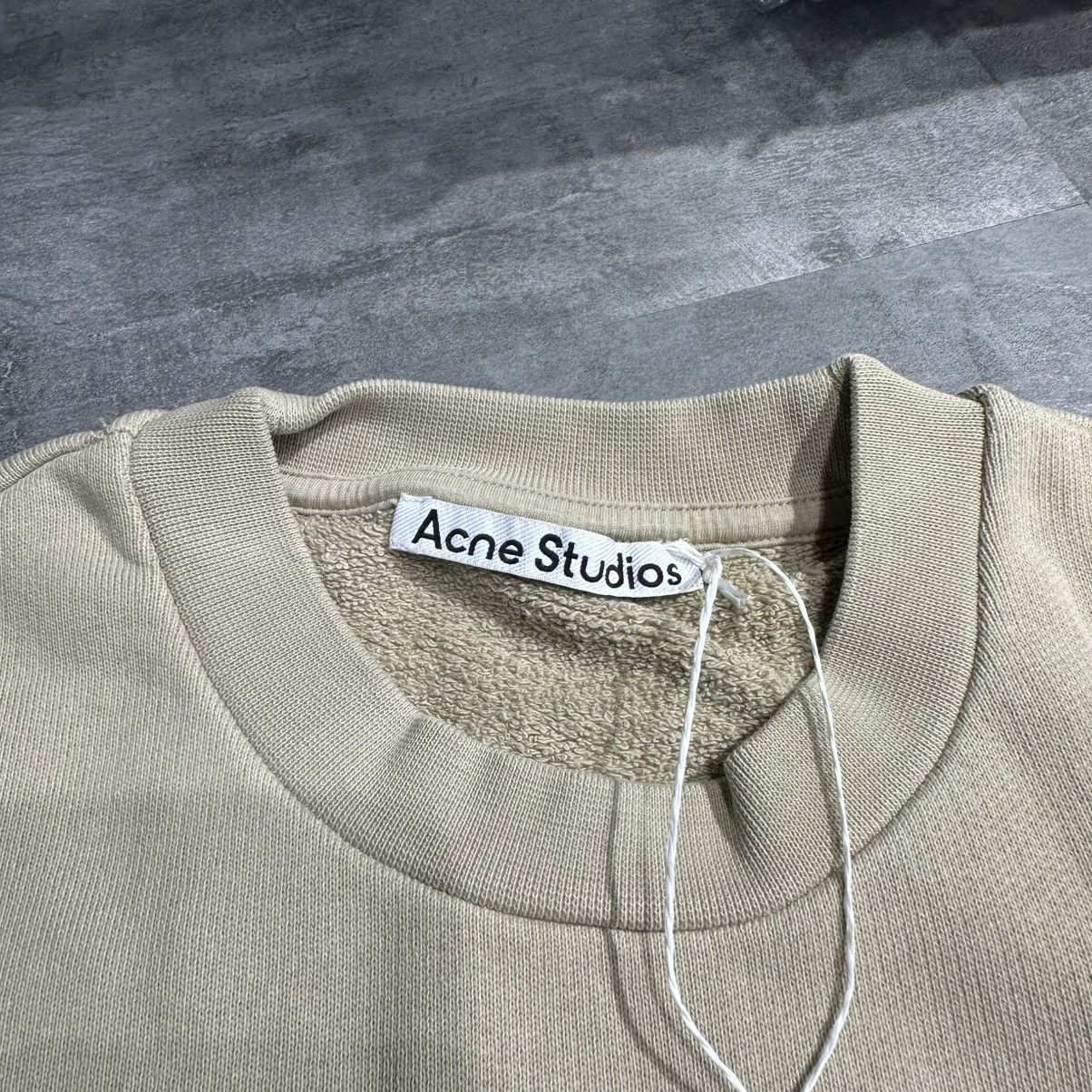 Acne Studios Acne Studios Fin Circus Sweatshirt - Dusty Green Size US XS / EU 42 / 0 - 4 Thumbnail