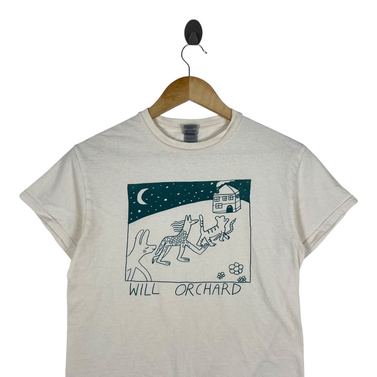 Gildan × Vintage Vintage Will Orchard Portrait Art Tee Shirt Size US S / EU 44-46 / 1 - 2 Thumbnail