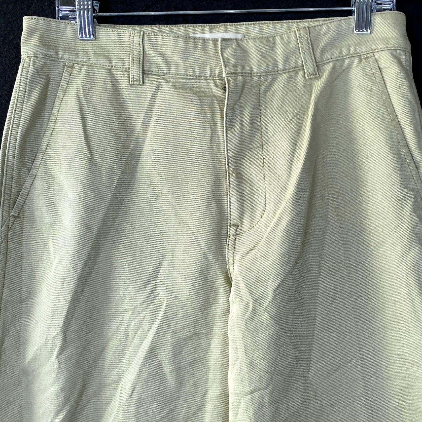 Madewell Madewell Jeans Pastel Green High Rise Straight 100% Cotton 28 Womens Boyfriend Regular 5-Pocket Denim Shirt? Size 28" / US 6 / IT 42 - 2 Thumbnail