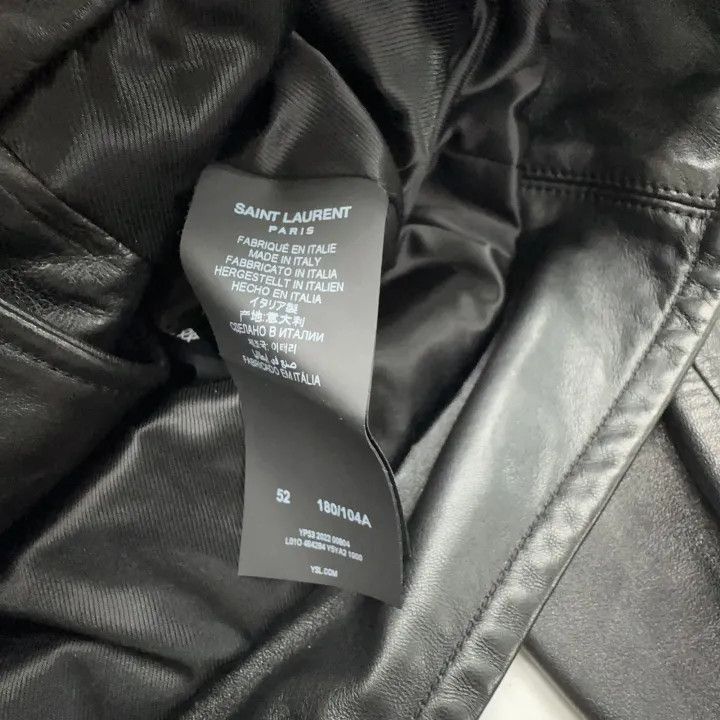Saint Laurent Paris Saint Laurent Classic Black Zip Jacket-2507 Size US L / EU 52-54 / 3 - 6 Thumbnail