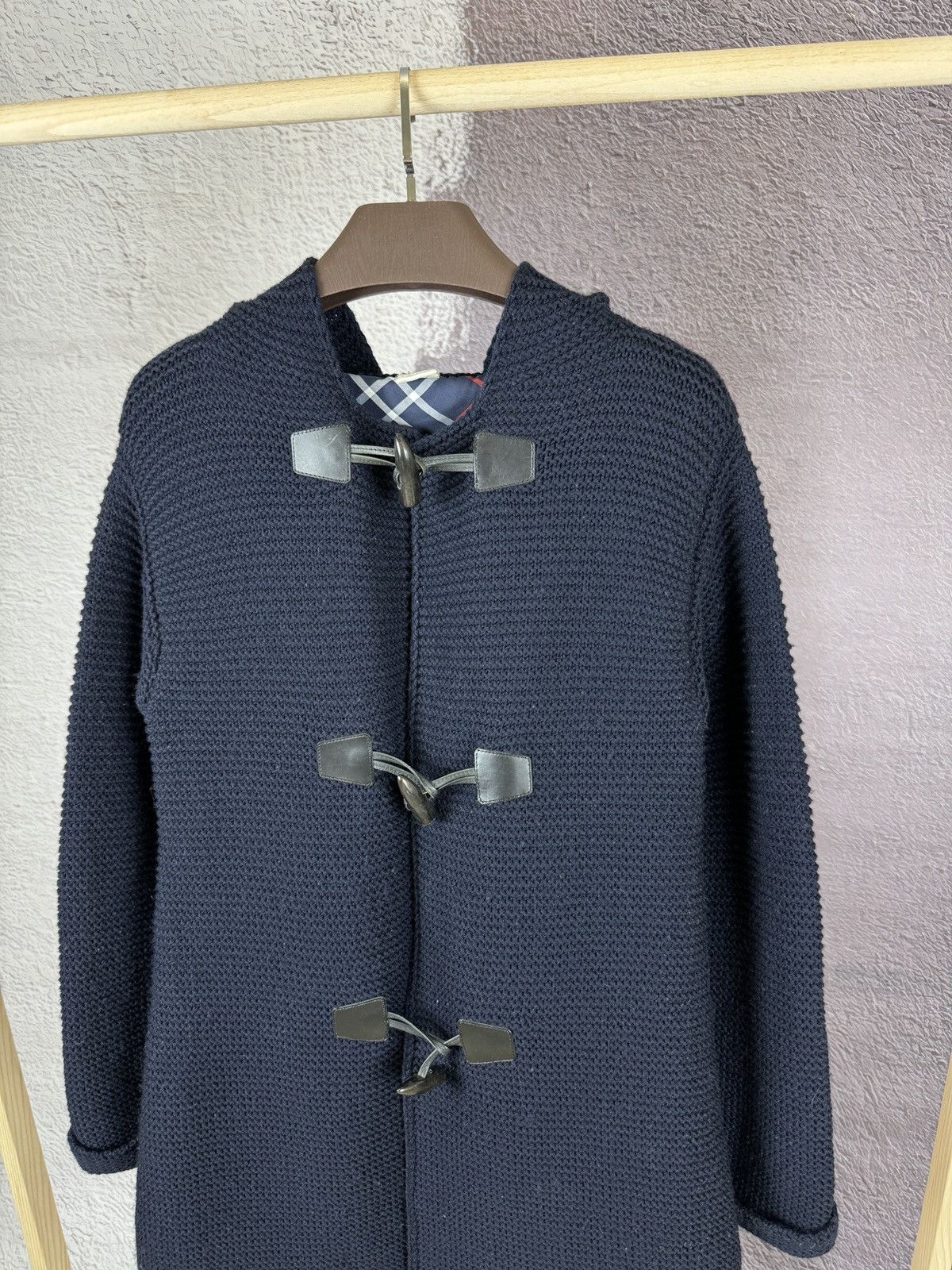 Paul & Shark Paul & Shark blue duffle long cardigan wool knitwear Size US S / EU 44-46 / 1 - 7 Thumbnail