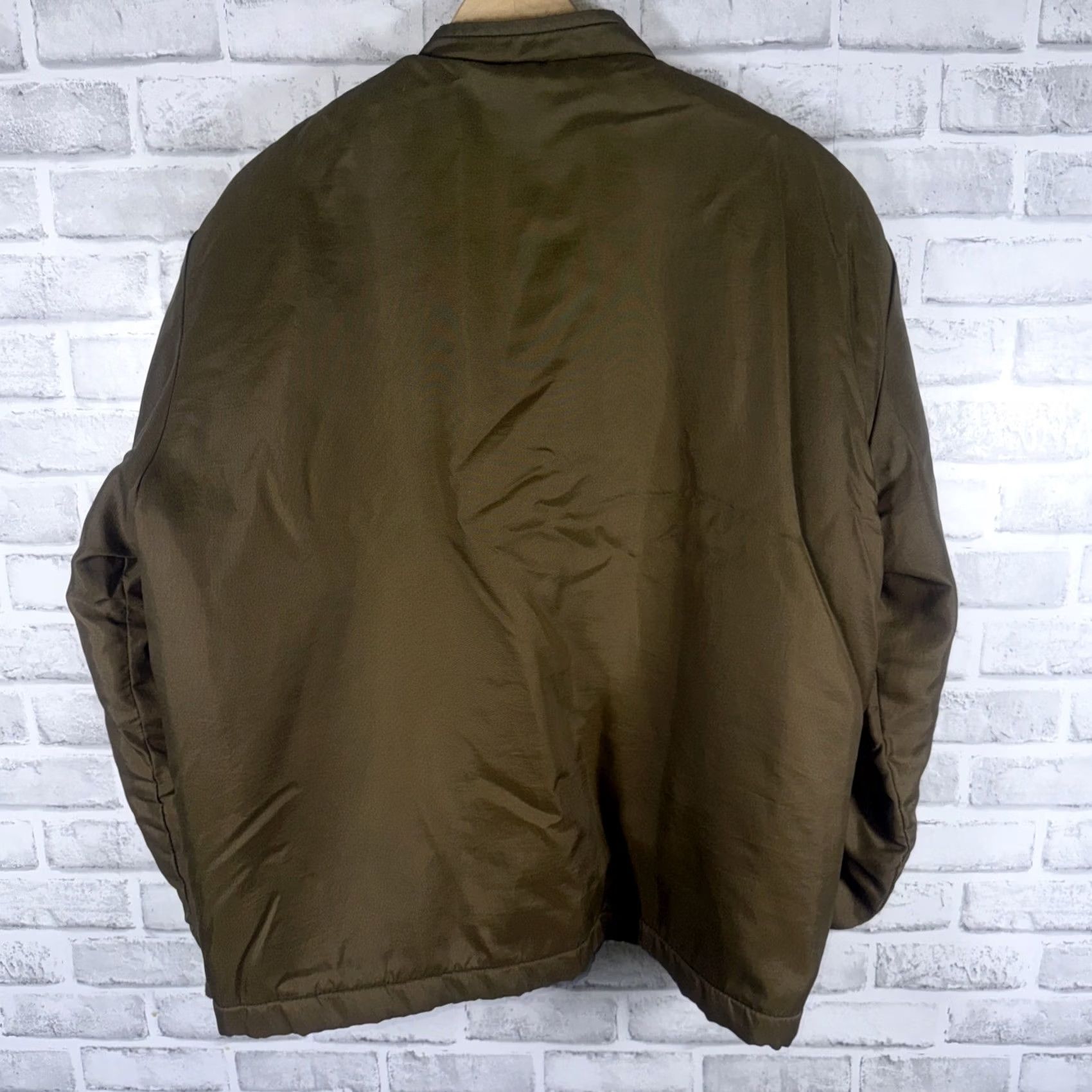 Vintage VTG Great Lakes Sportswear USA Made Brown Faux Fur Lined Full Zip Jacket Men L Size US L / EU 52-54 / 3 - 4 Thumbnail