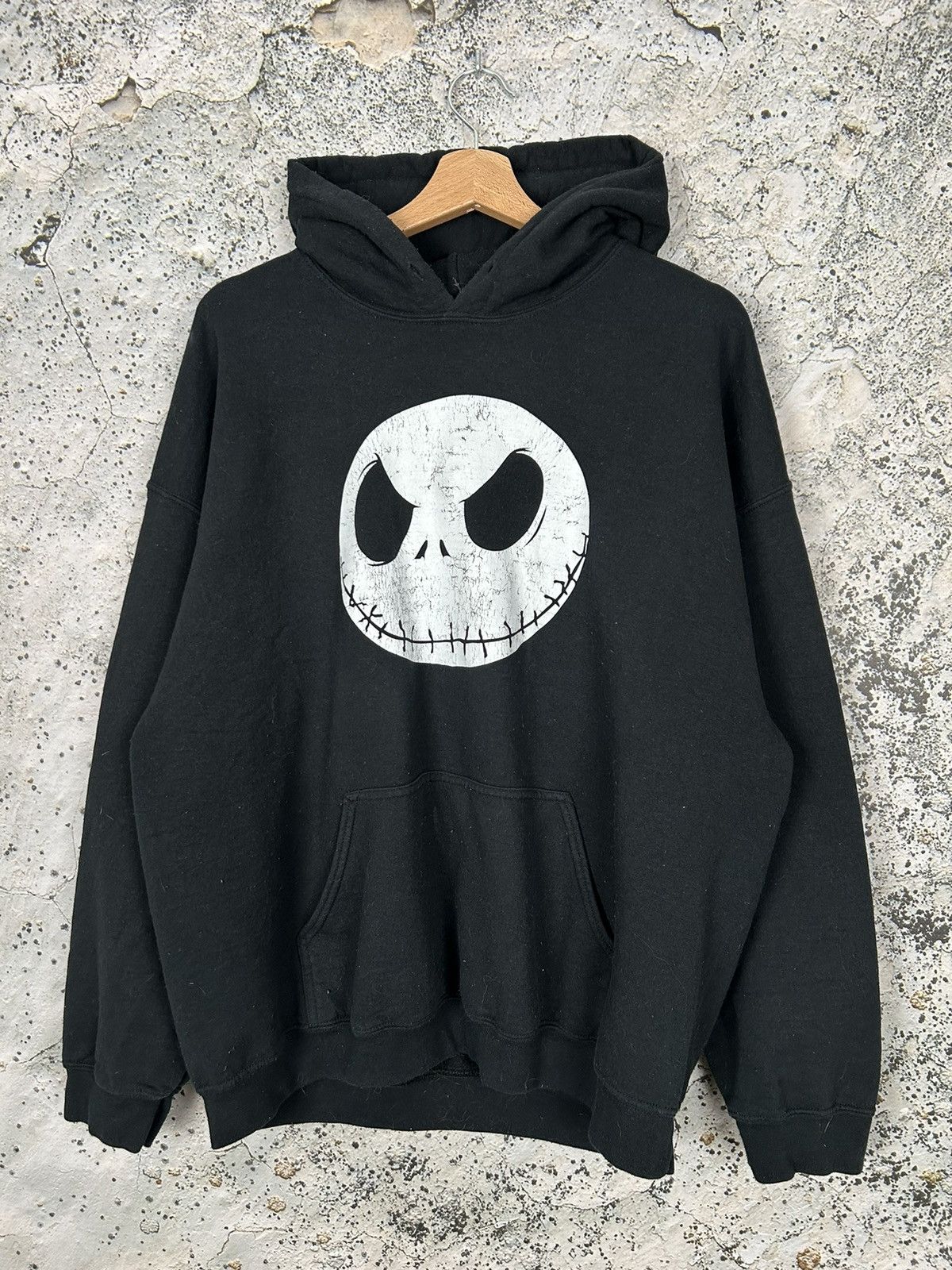 Cartoon Network Vintage Nightmare Before Christmas Skull Graphic Hoodie Rare Size US XL / EU 56 / 4 - 1 Thumbnail