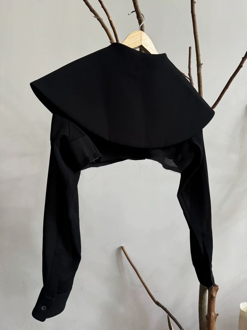 Comme des Garcons Comme Des Garcons Short shirt with large lapel Size S / US 4 / IT 40 - 8 Thumbnail