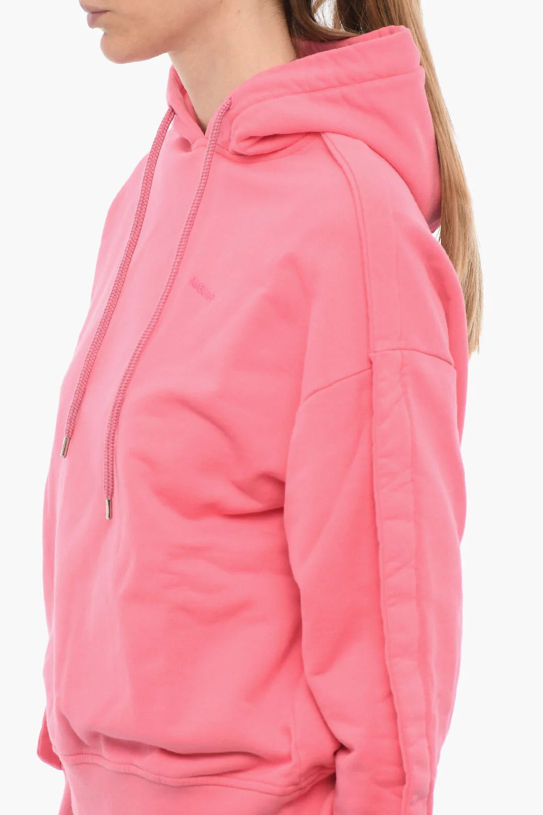 Ambush Design og1mm0426 Brushed Cotton Hoodie in Pink Size M / US 6-8 / IT 42-44 - 3 Thumbnail
