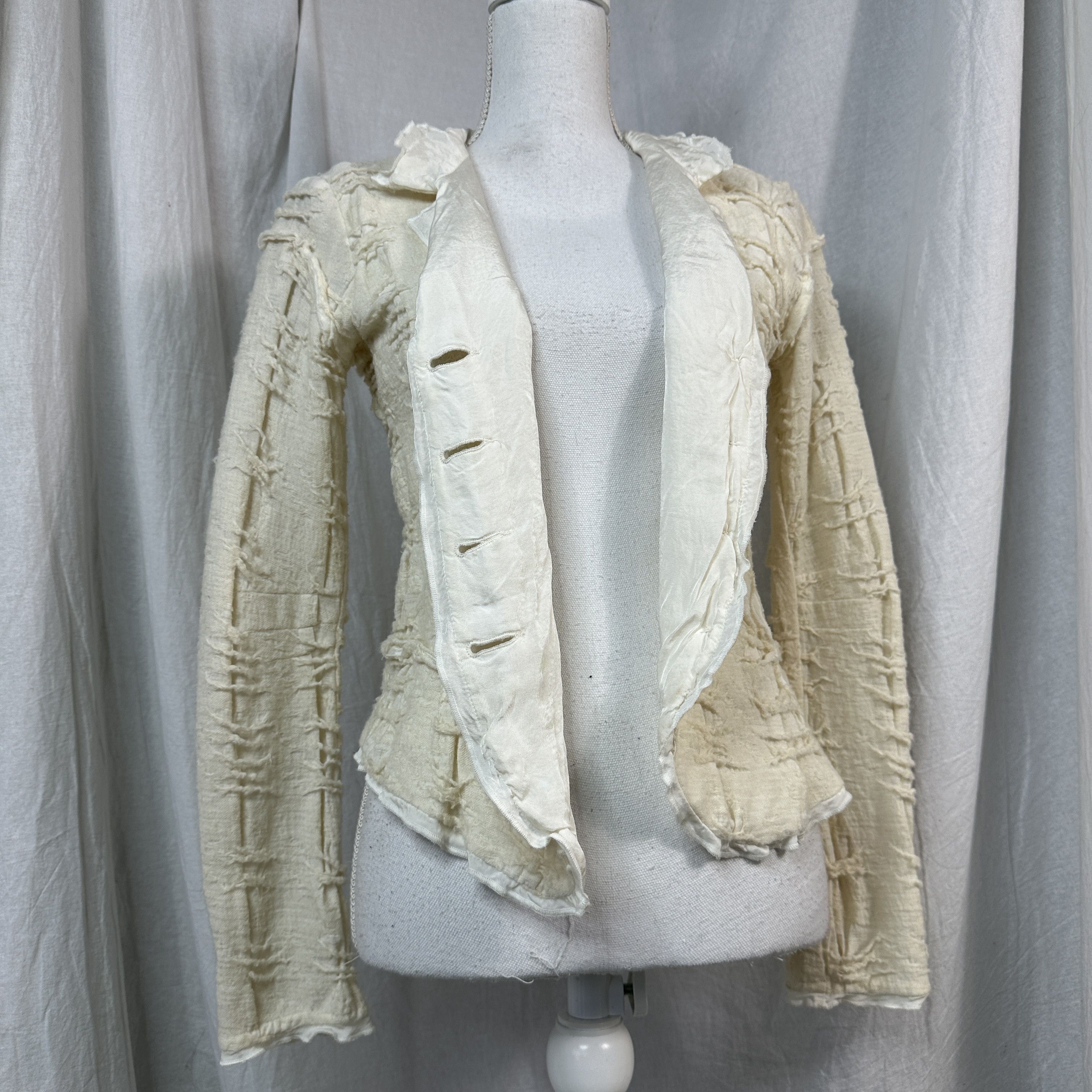 Marithe + Francois Girbaud × Vintage Vintage Marithe + Francois Girbaud Distressed jacket Size XS / US 0-2 / IT 36-38 - 11 Thumbnail