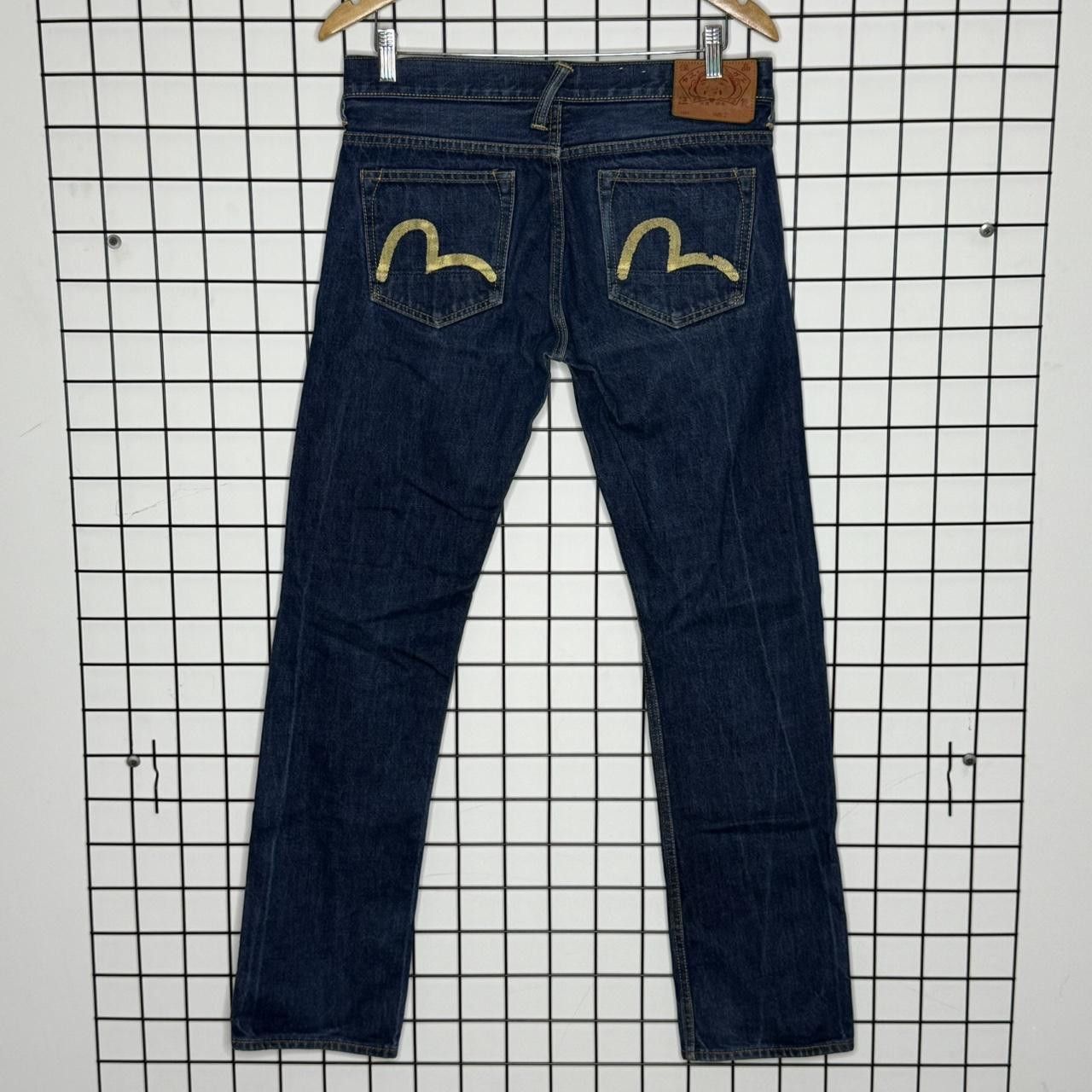 Evisu Evisu Jeans Denim Blue Vintage Selvedge Denim Size US 36 / EU 52 - 2 Thumbnail