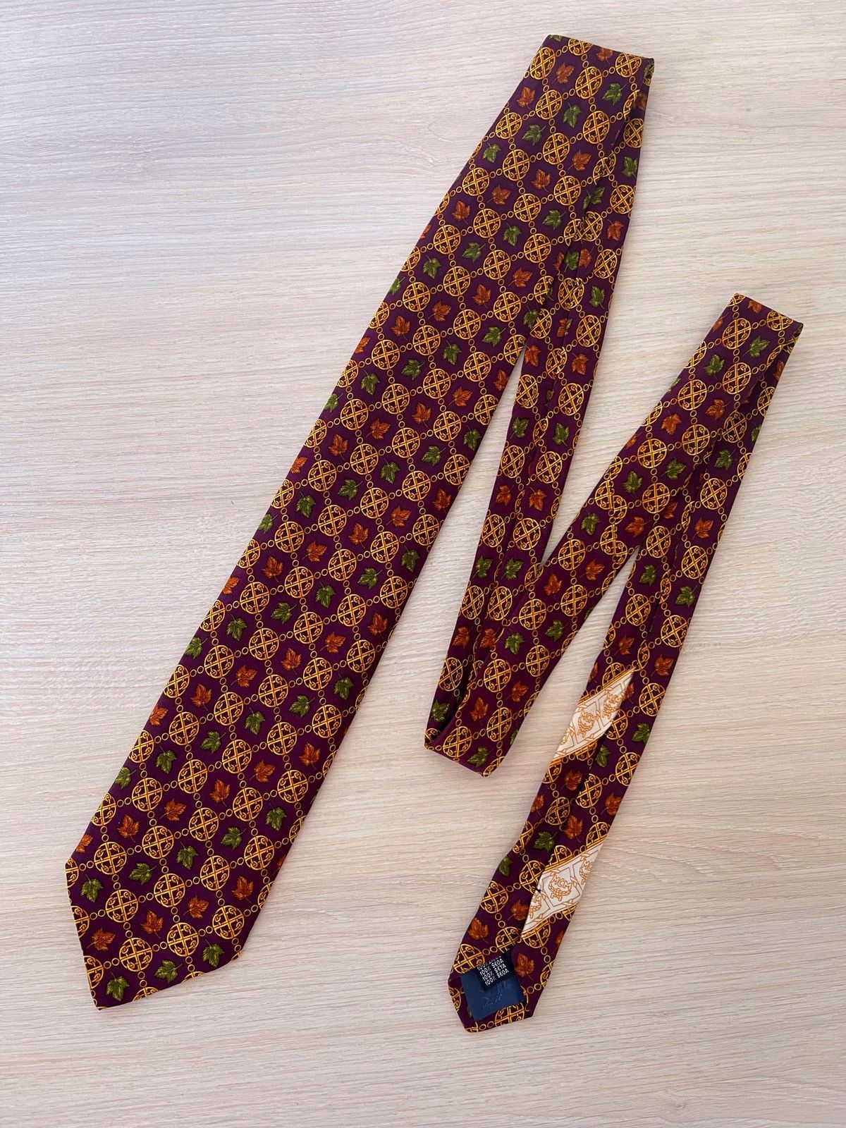MCM Vintage MCM Silk Tie Size ONE SIZE - 7 Thumbnail