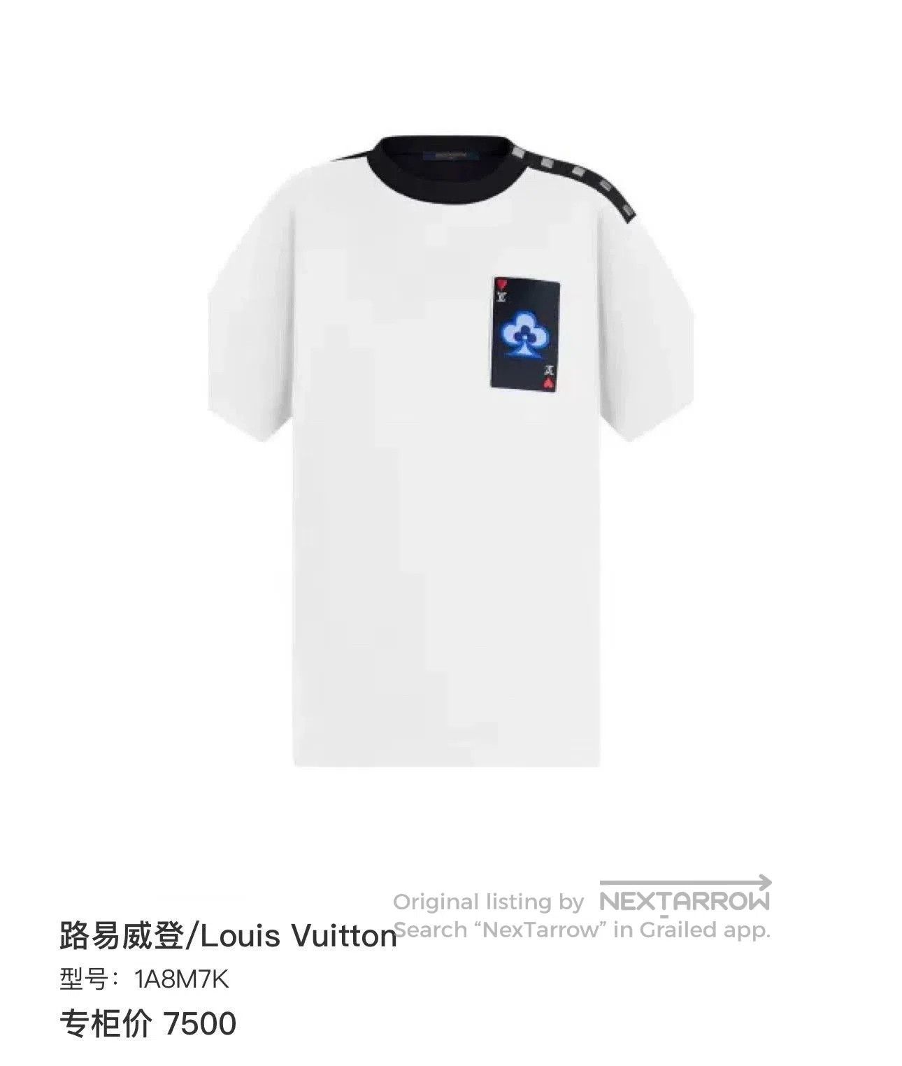 Louis Vuitton Louis Vuitton White Embroidered Short Sleeve. Size US XS / EU 42 / 0 - 9 Thumbnail