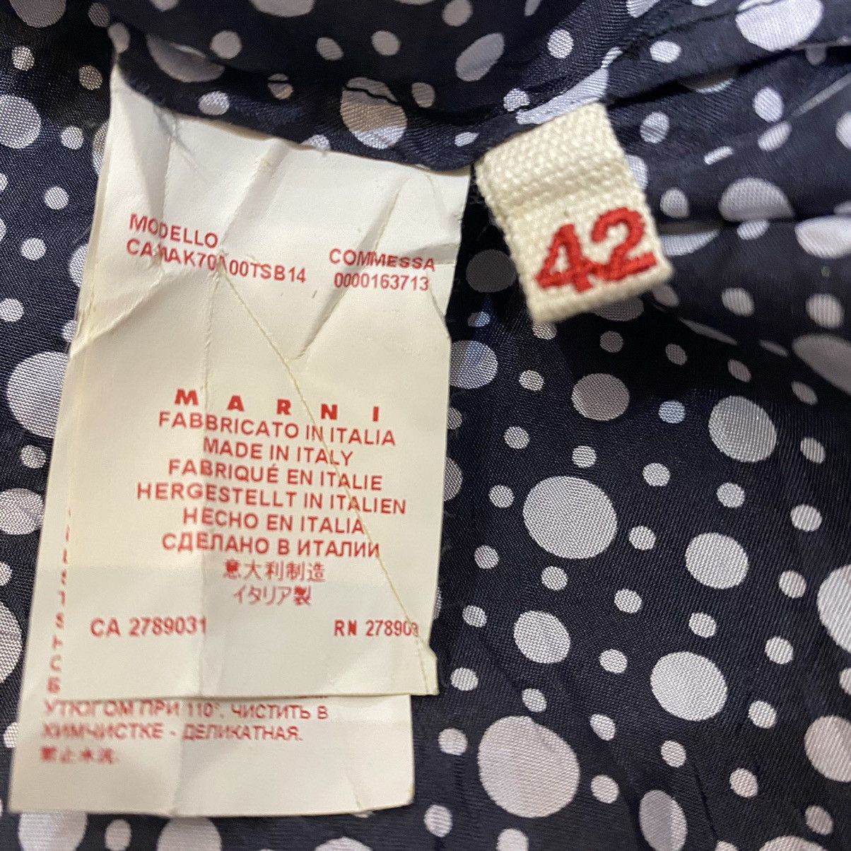 Marni MARNI Women's blouses ,(There are no buttons) Size M / US 6-8 / IT 42-44 - 13 Thumbnail