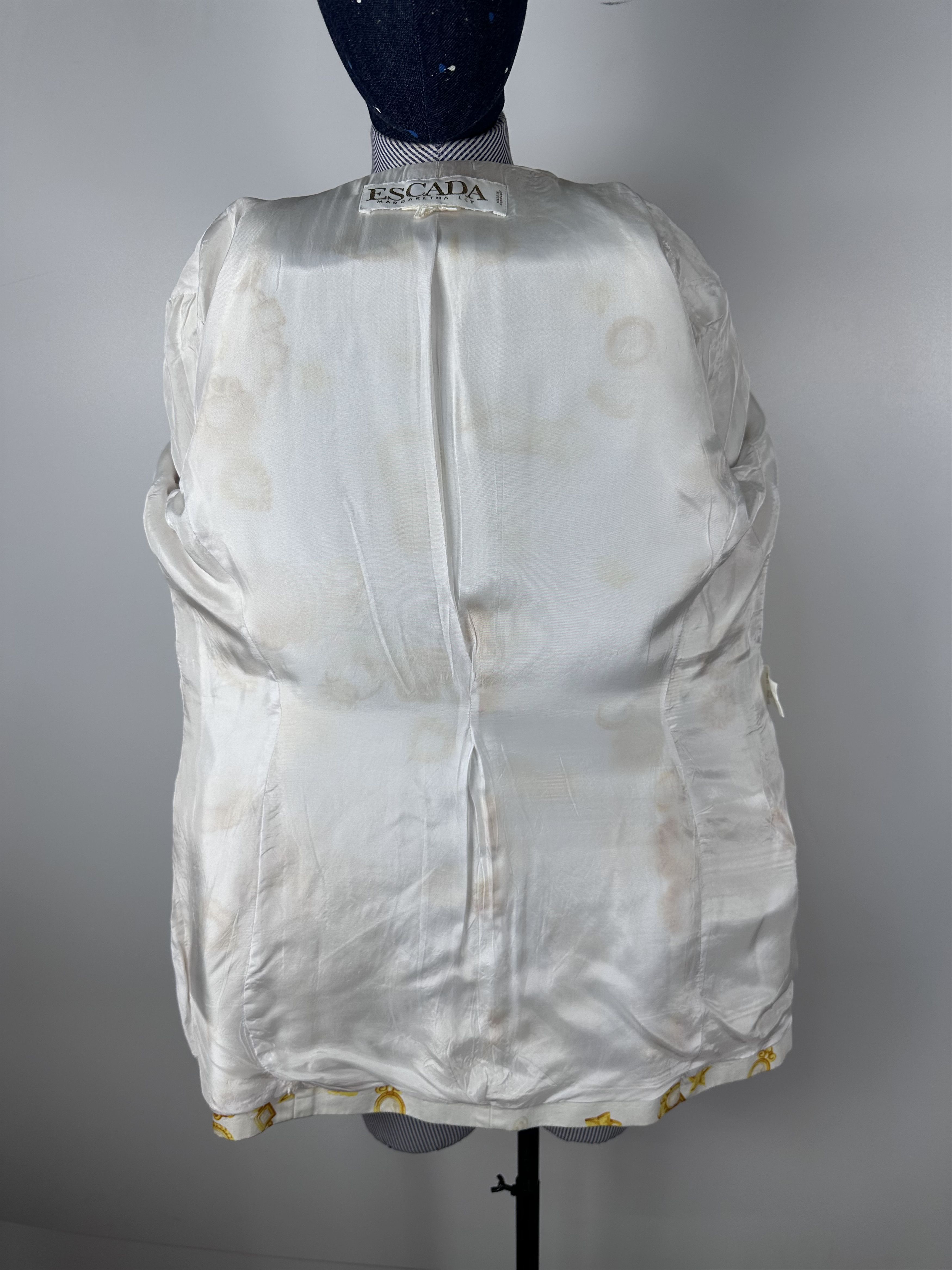 Escada × Escada Sport ESCADA Double Breasted Blazer Jacket Beautiful Buttons Sz 38 Size XS / US 0-2 / IT 36-38 - 11 Thumbnail