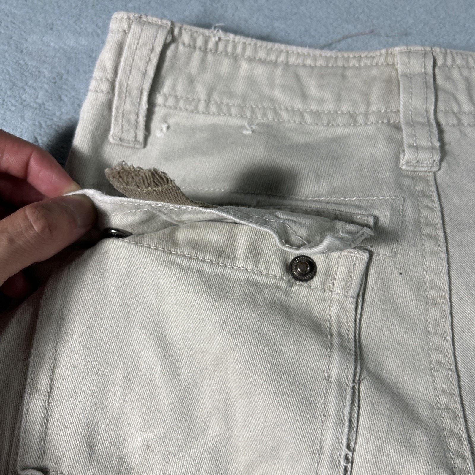 JNCO Cargo Shorts Boys 8 24x9 Child Utility Worker Skater Plugg Size 27" / US 4 / IT 40 - 15 Thumbnail
