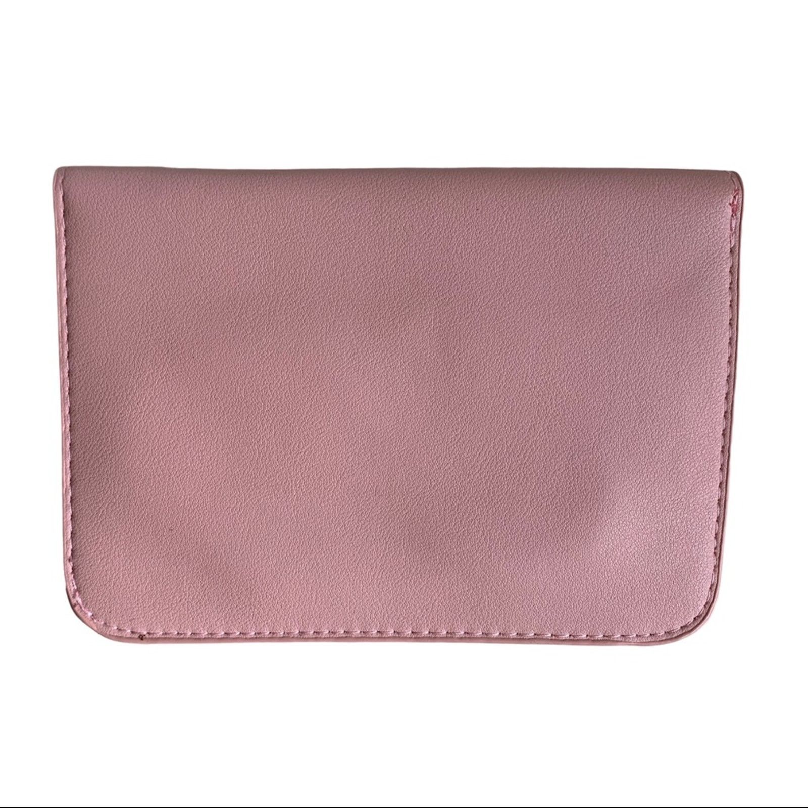 Other Pink Heart Mini Snap Front Crossbody Purse Size ONE SIZE - 4 Thumbnail