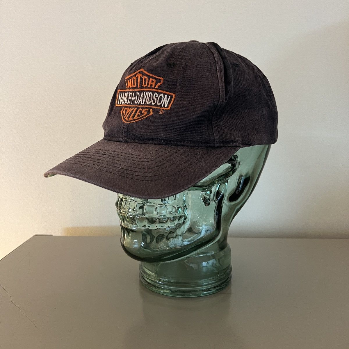 Harley Davidson Vintage 90s Harley Davidson Cap Size ONE SIZE - 7 Thumbnail