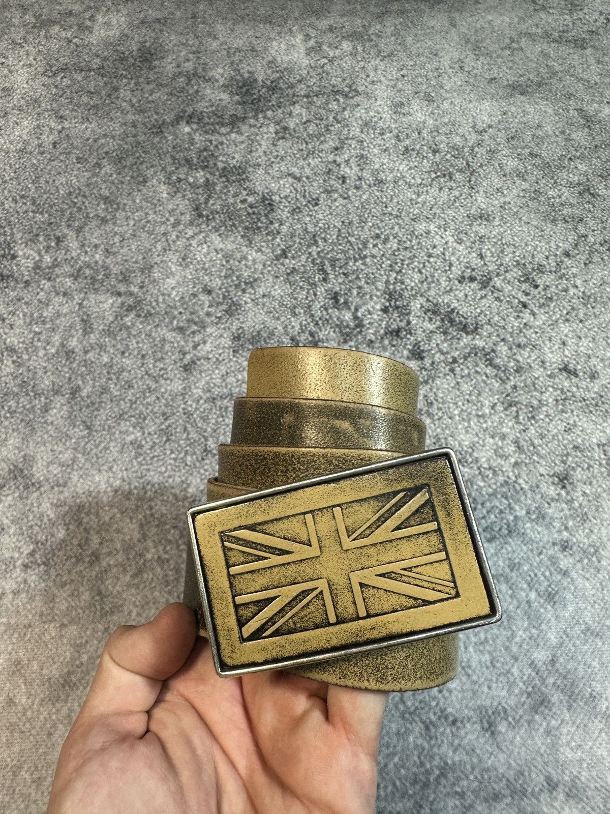 Leather Y2K British Logo Belts Rare Casual Streetwear Style Vintage Size ONE SIZE - 1 Thumbnail
