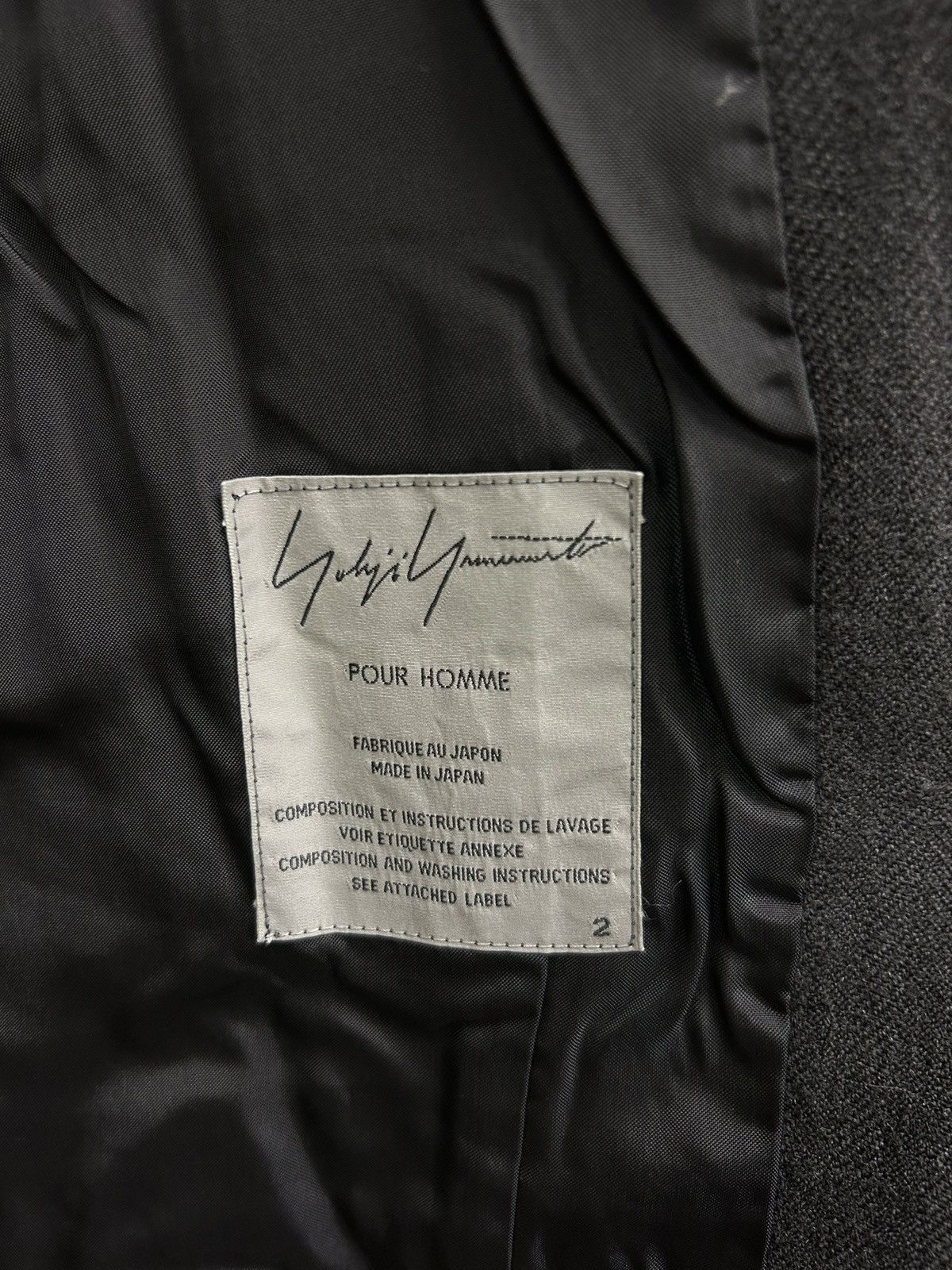 Yohji Yamamoto NWT! $2.2k AW17 Reconstructed Distressed Blazer Size US M / EU 48-50 / 2 - 6 Thumbnail
