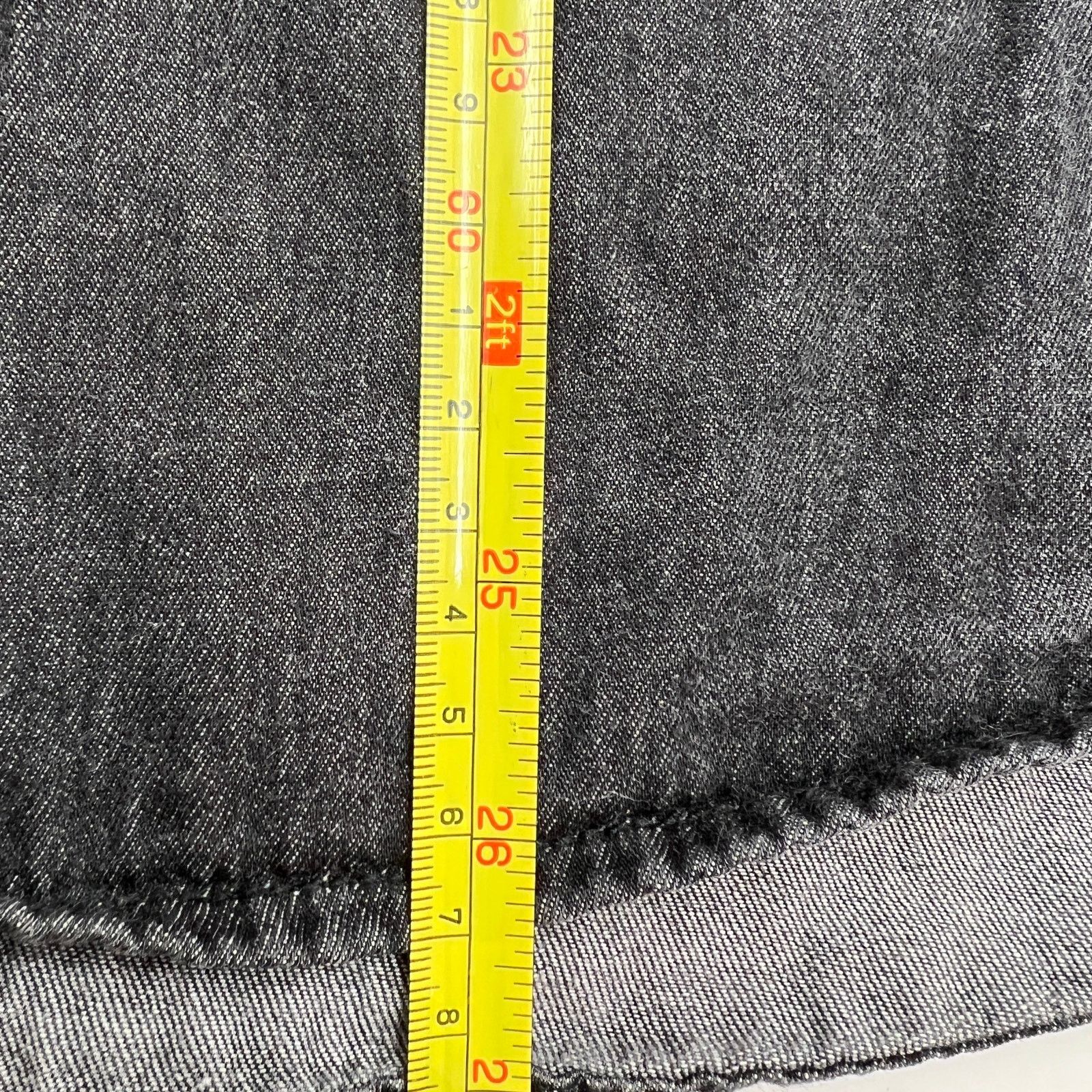 Other Pact Denim Chambray Ranch Shirt Black Organic Cotton Size XL / US 12-14 / IT 48-50 - 7 Thumbnail