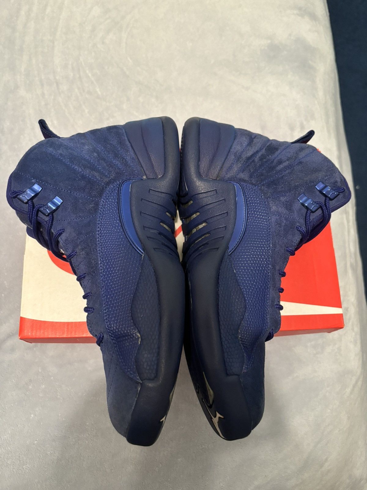 Jordan Brand Air Jordan 12 Retro Deep Royal 2016 Size 9 Size US 9 / EU 42 - 4 Thumbnail