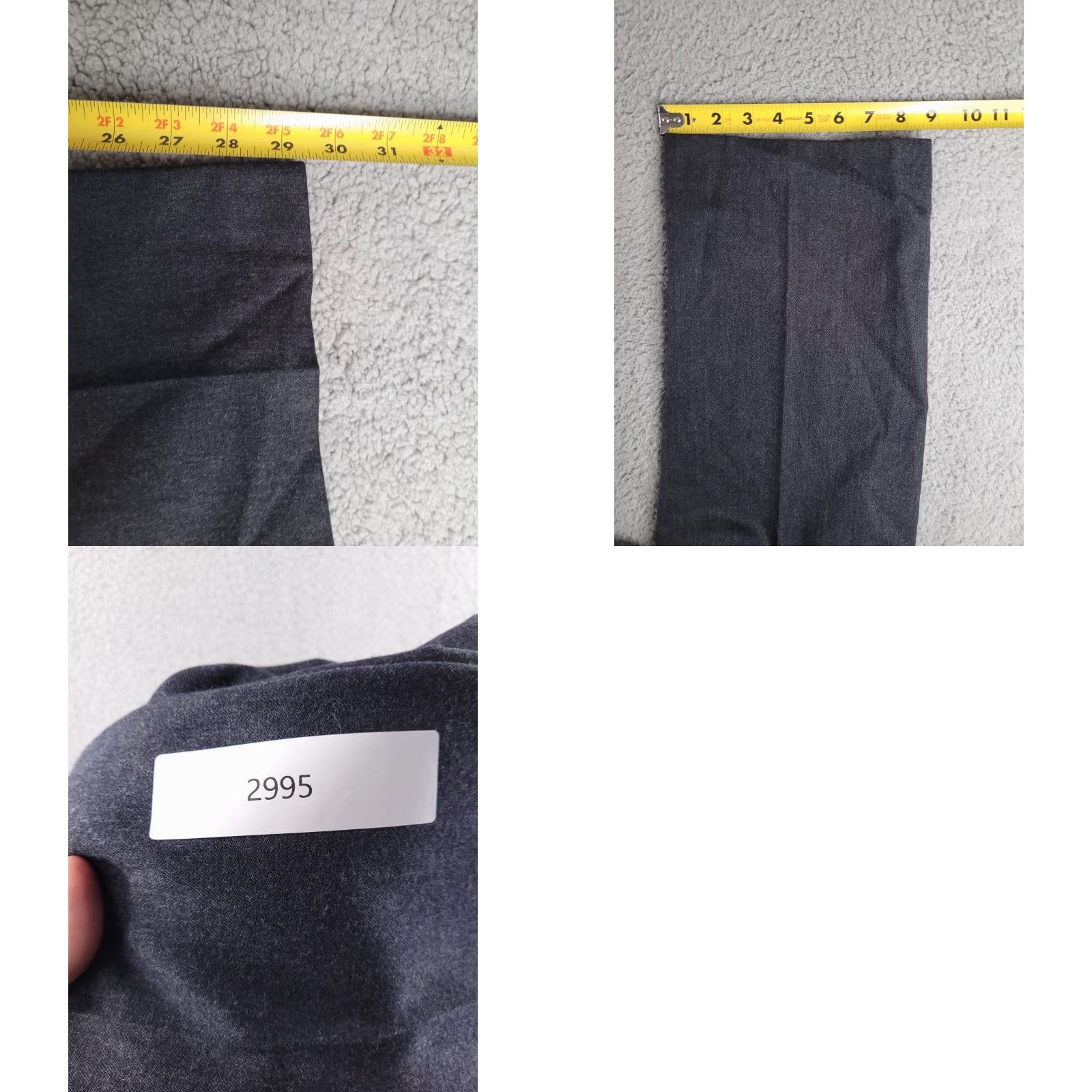 Vintage John Alexander Wool Dress Pants Mens 32x29 Gray Relaxed Straight USA Made in USA Wool Dress Pants Mens 32 Gray Relaxed Straight Size US 32 / EU 48 - 8 Thumbnail