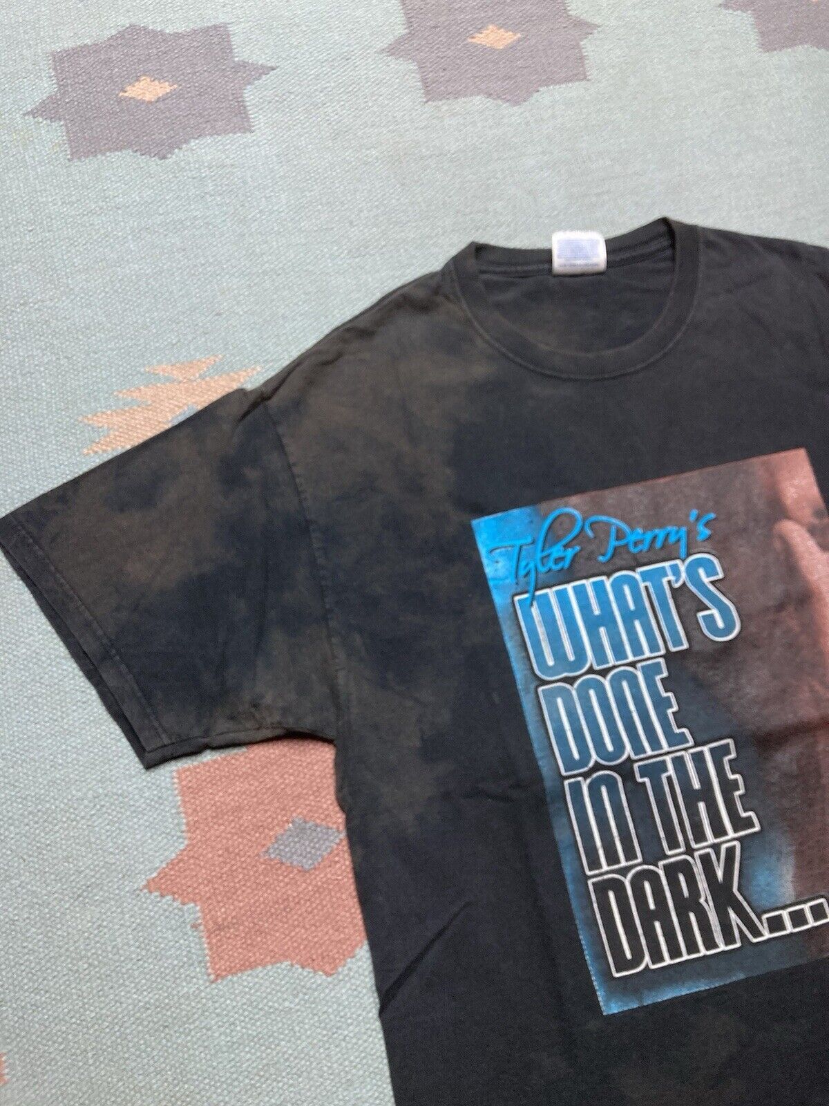 Hanes × Vintage VTG tshirt Tyler Perry what’s done in the dark movie promo L Size US L / EU 52-54 / 3 - 4 Thumbnail