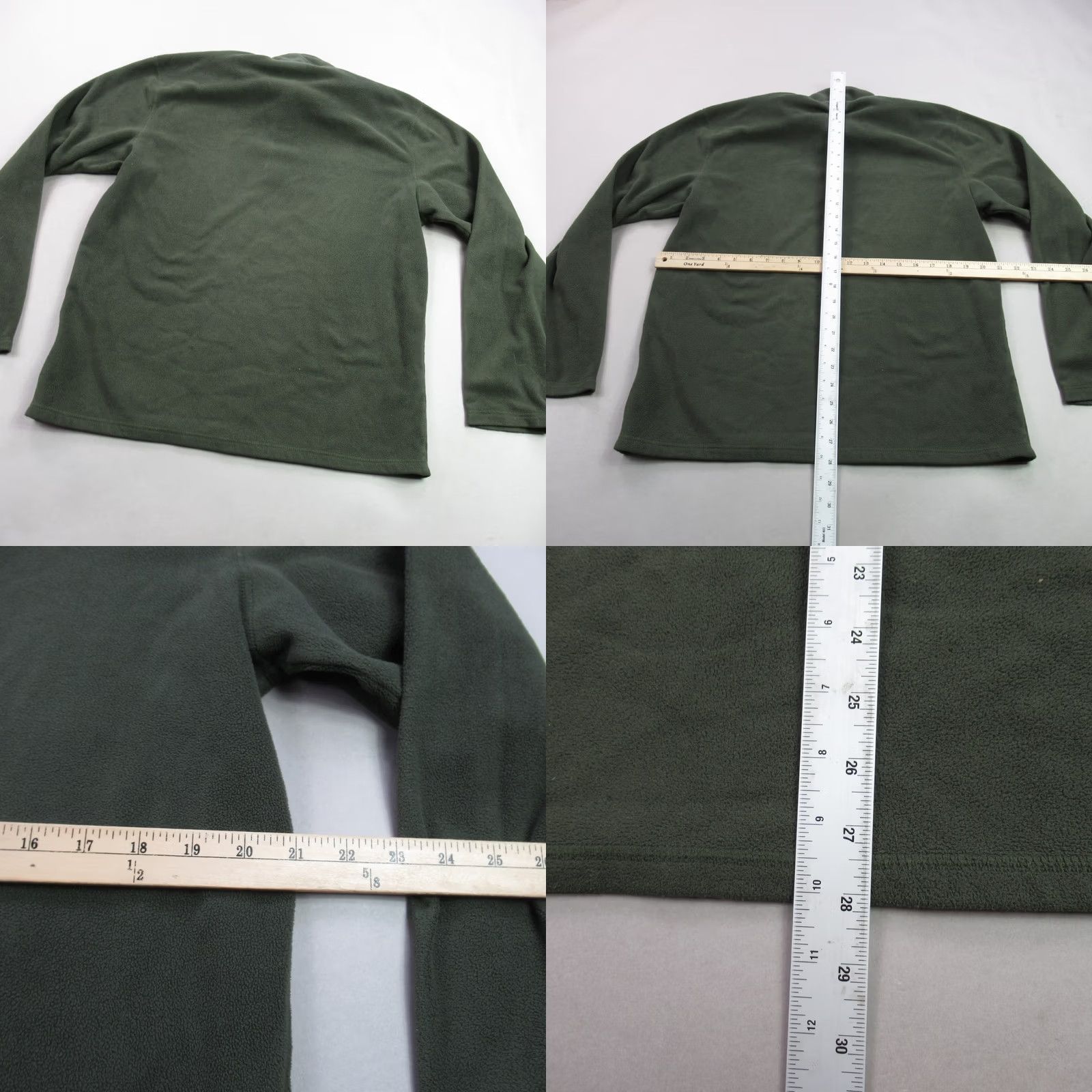 The North Face North Face Pullover Mens Medium Green Long Sleeve 1/4 Zip Casual Lightweight Size US M / EU 48-50 / 2 - 8 Thumbnail