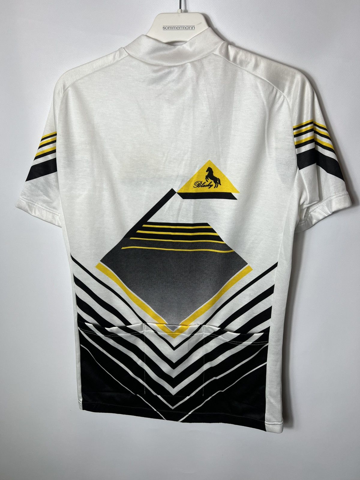 Vintage Vintage sportswear Blacky Switzerland 1990s Cycling Jersey Size US L / EU 52-54 / 3 - 9 Thumbnail