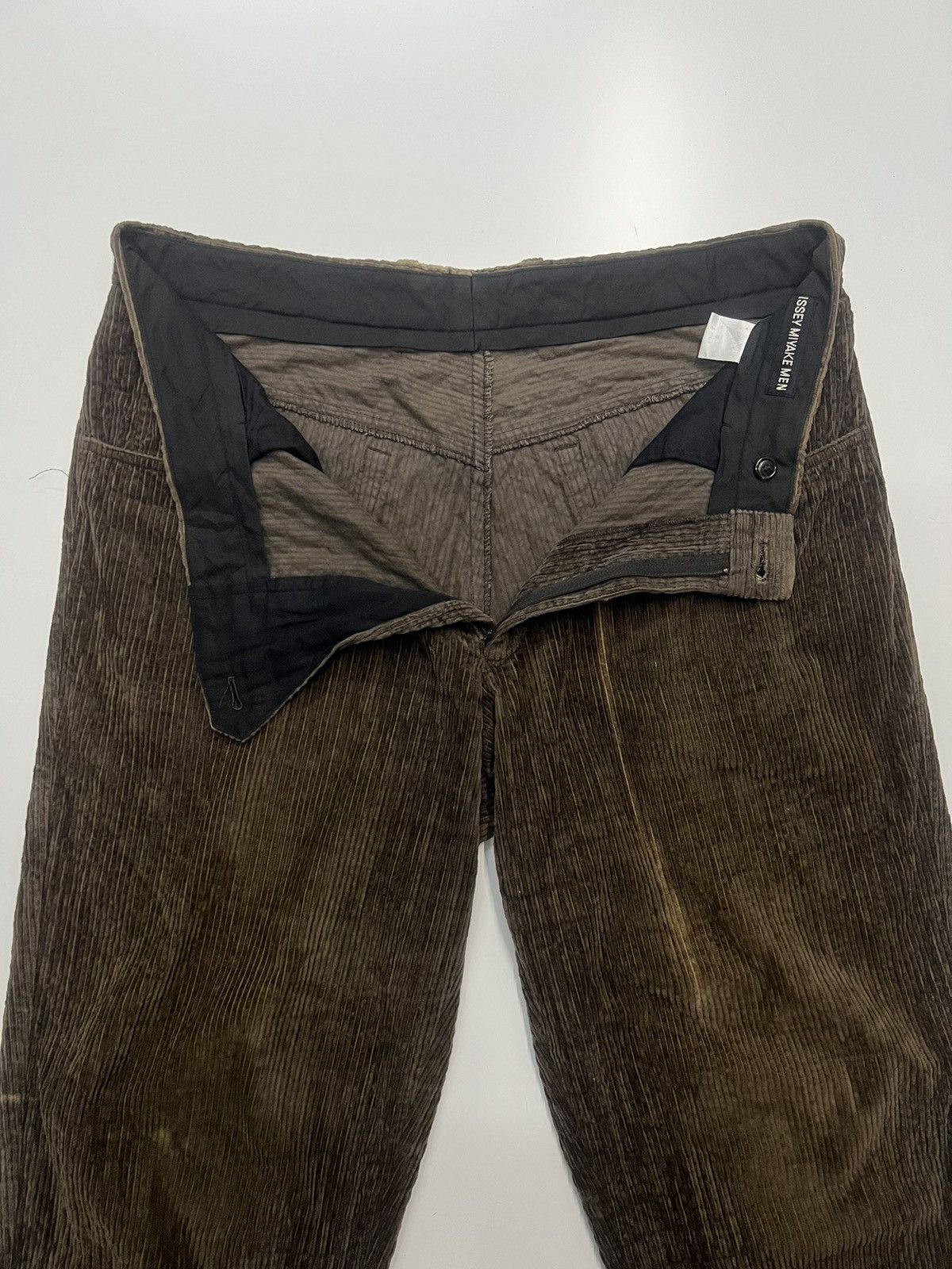 Issey Miyake 🔥ISSEY MIYAKE MEN CORDUROY PANT SIZE 36 Size US 36 / EU 52 - 5 Thumbnail