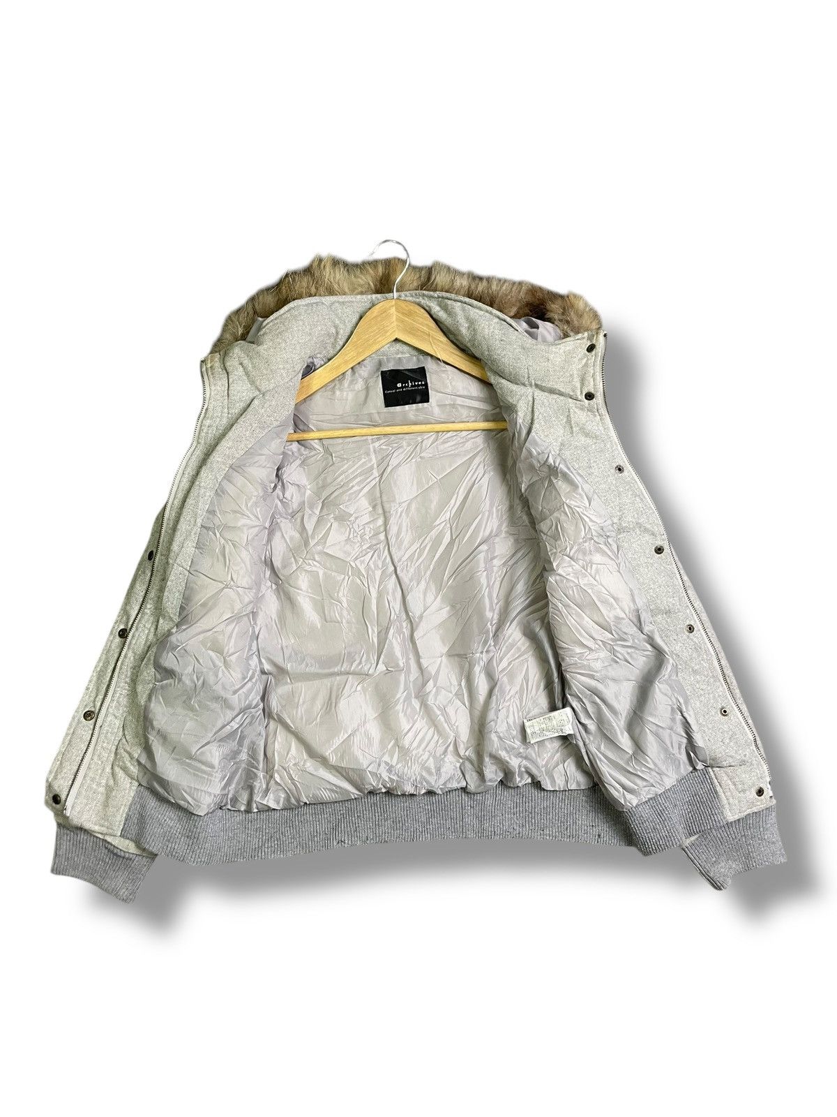 Japanese Brand × Vintage Archives Hooded Faux Fur Winter Jacket (39) Size US M / EU 48-50 / 2 - 2 Thumbnail