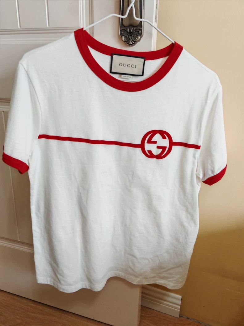 Gucci Gucci Double G Short Sleeve T-Shirt Size US M / EU 48-50 / 2 - 1 Thumbnail