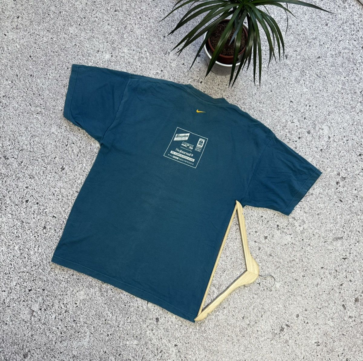 Nike × Vintage Vintage 1999 Nike The Blaydon New Castle Running T-shirt Size US XXL / EU 58 / 5 - 2 Thumbnail