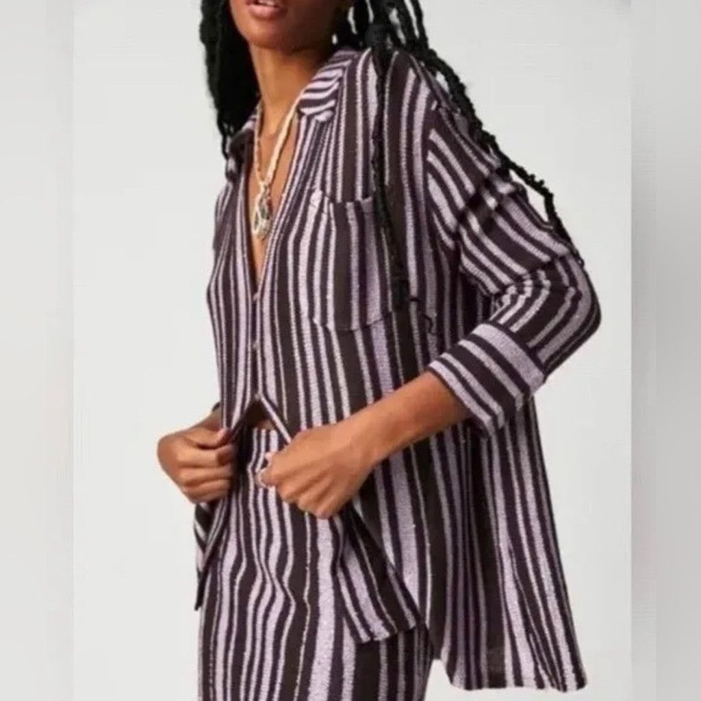 Free People FREE PEOPLE Beach Bash Sweater Set Size M B.21 Size 33" - 2 Thumbnail