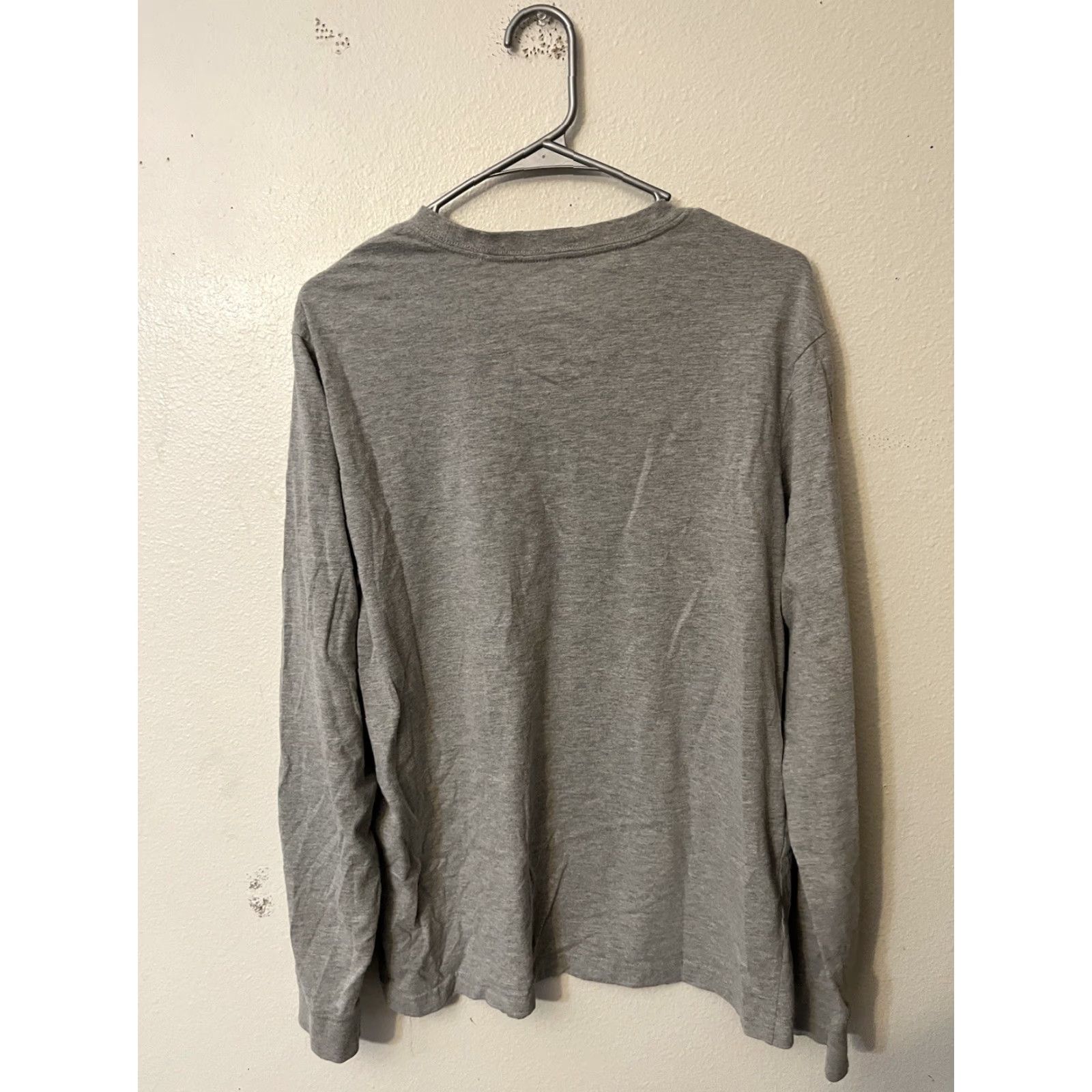 Hurley Hurley T-Shirt Logo Crew Neck Gray Medium Men's Long Sleeve Comfort Fit Casual California Surfing Beach 2010s Mens Shirt Logo Chase Size US M / EU 48-50 / 2 - 3 Thumbnail