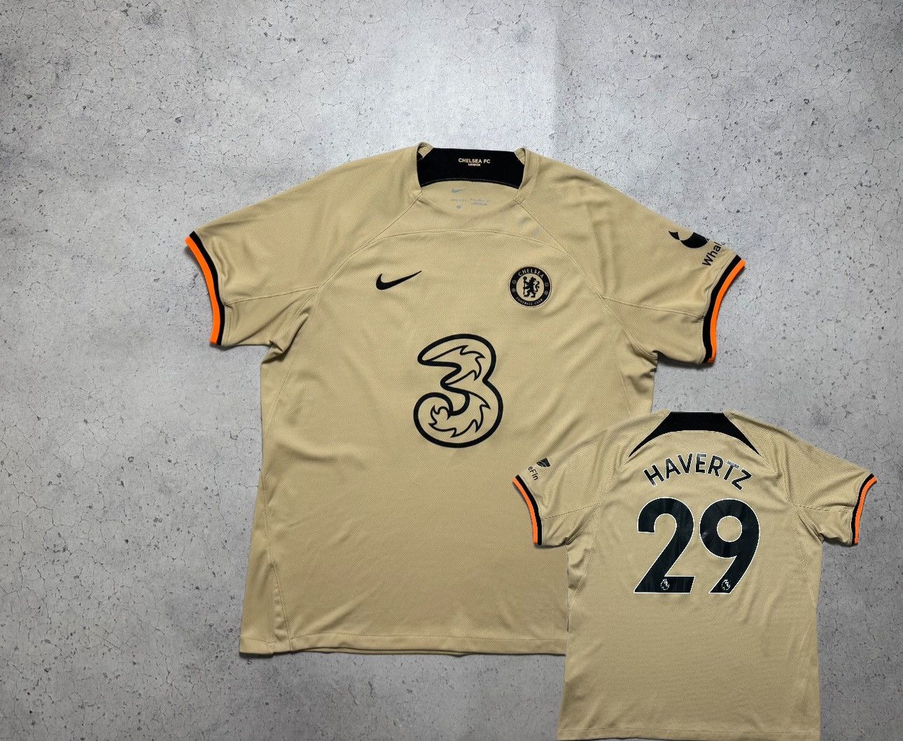 Nike Nike FC Chelsea #29 Havertz 2022/2023 Soccer Jersey Size US XL / EU 56 / 4 - 1 Thumbnail