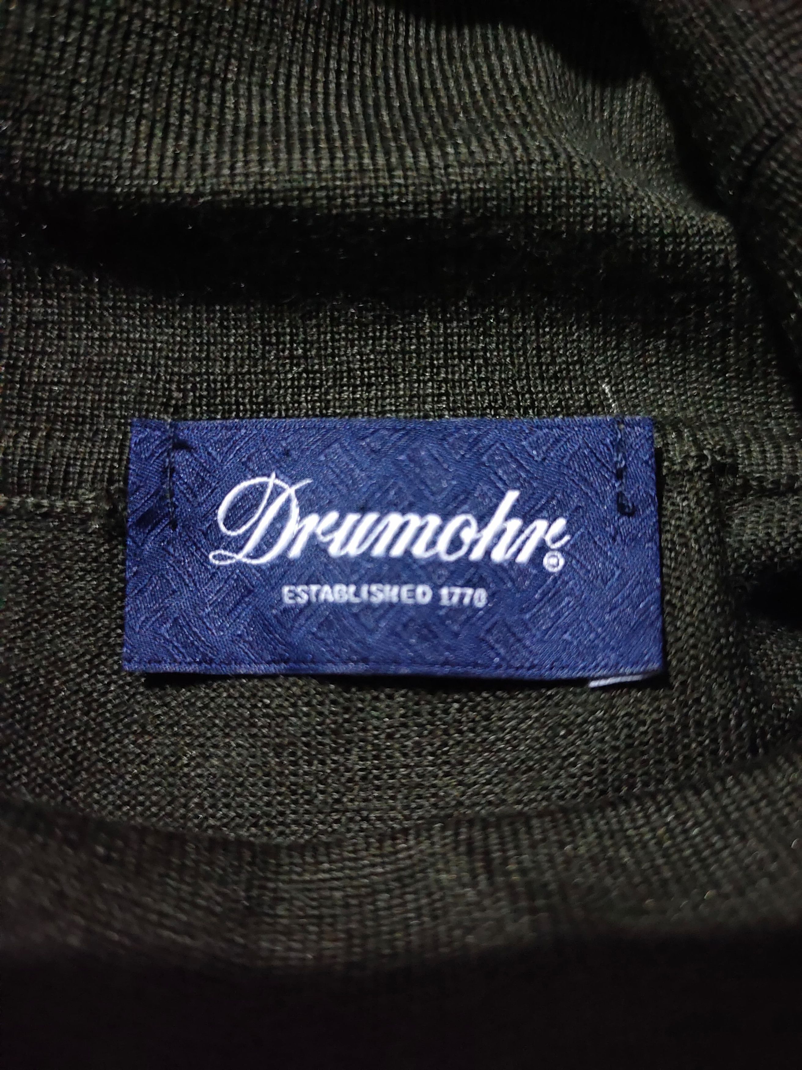 Drumohr Drumohr Cashmere Turtleneck Sweater Made in Italy Size US M / EU 48-50 / 2 - 2 Thumbnail