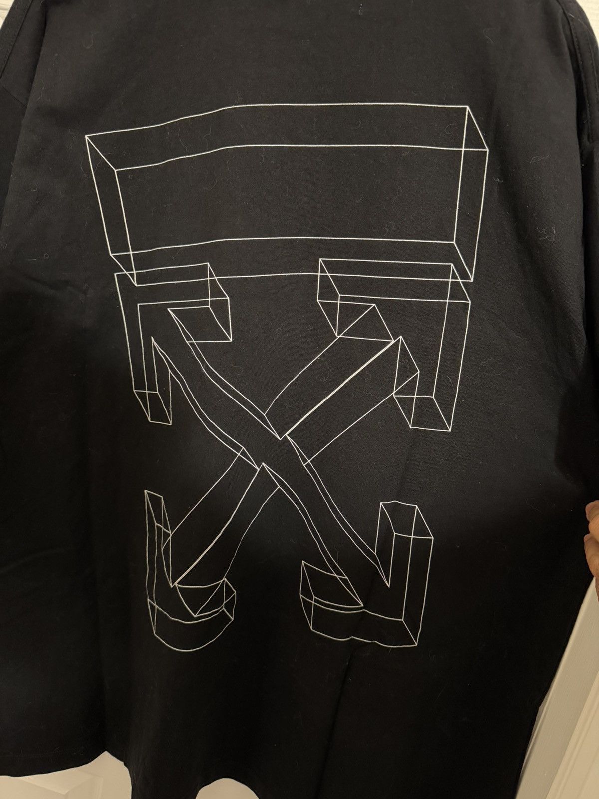 Off-White Off-White: Lines Tee Size US L / EU 52-54 / 3 - 2 Thumbnail