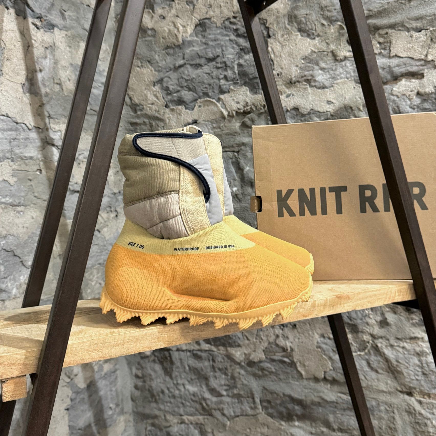 Adidas  Kanye West Adidas Yeezy NSLTD Boot Khaki | Grailed