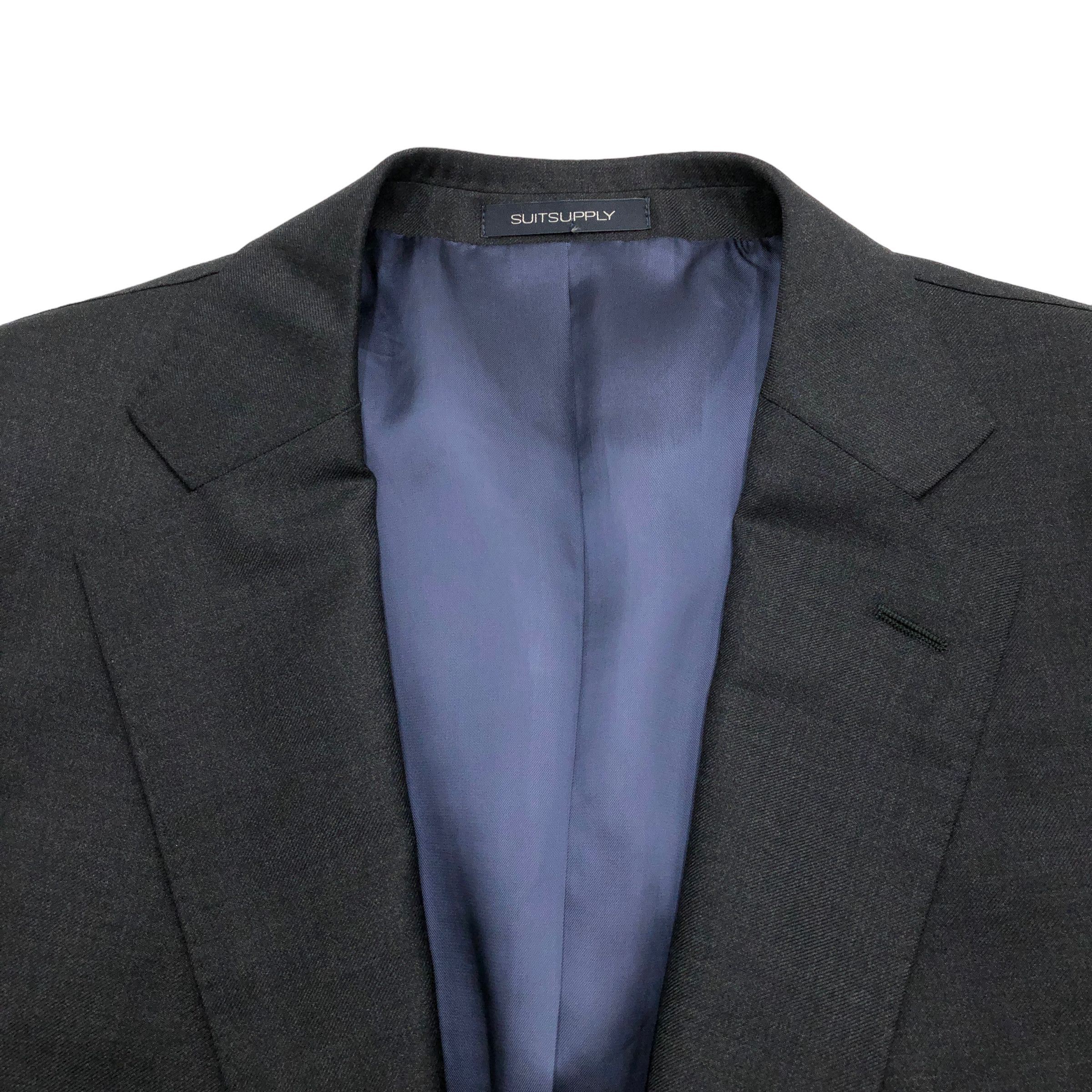 Suitsupply Napoli Single Breasted Wool Blazer Size EU:27; UK:44; US:44R Size 44R - 4 Thumbnail
