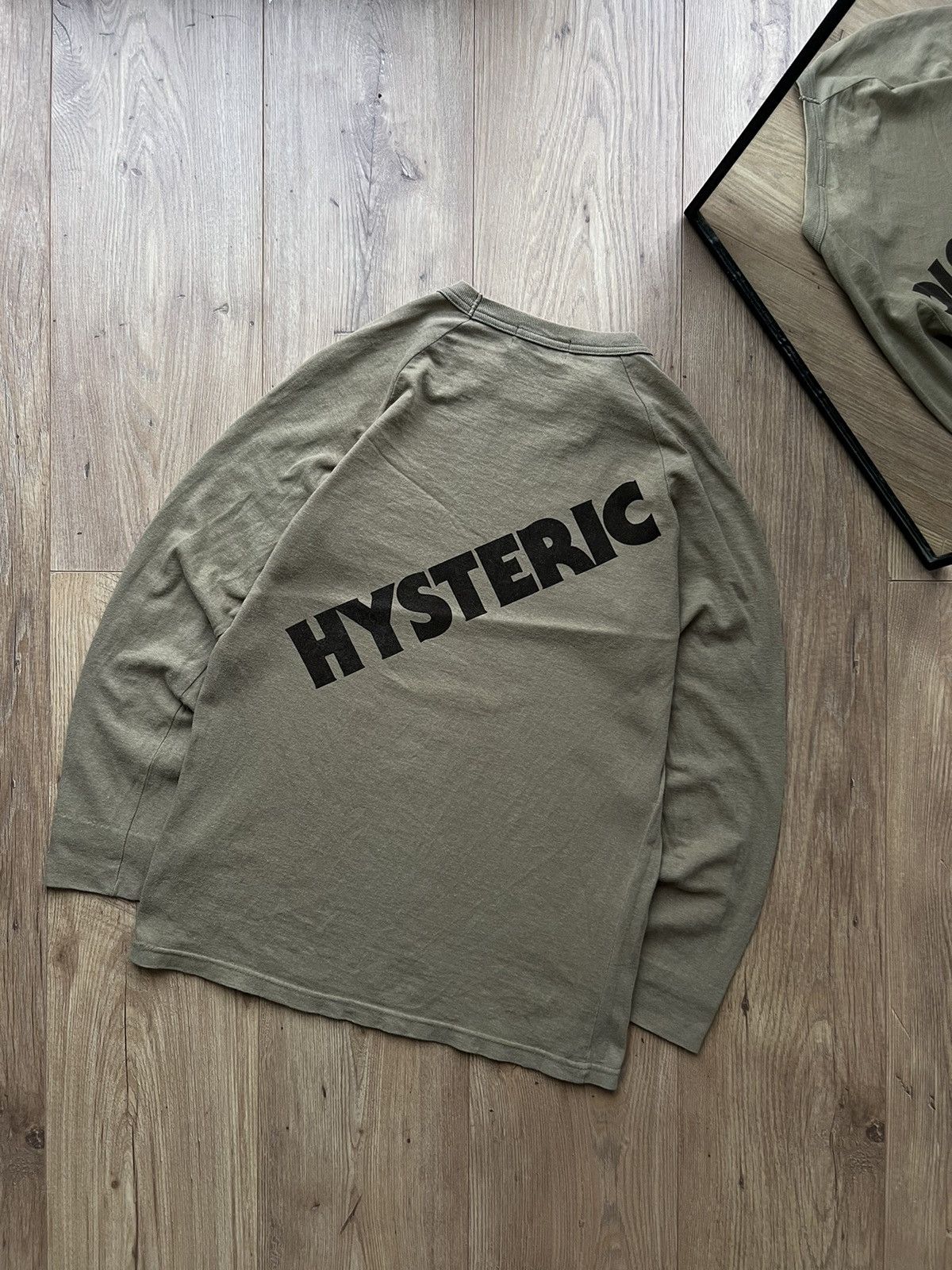 Hysteric Glamour 00’s HYSTERIC GLAMOUR I DIG YOU LONGSLEEVE Y2K RARE Size US M / EU 48-50 / 2 - 2 Thumbnail